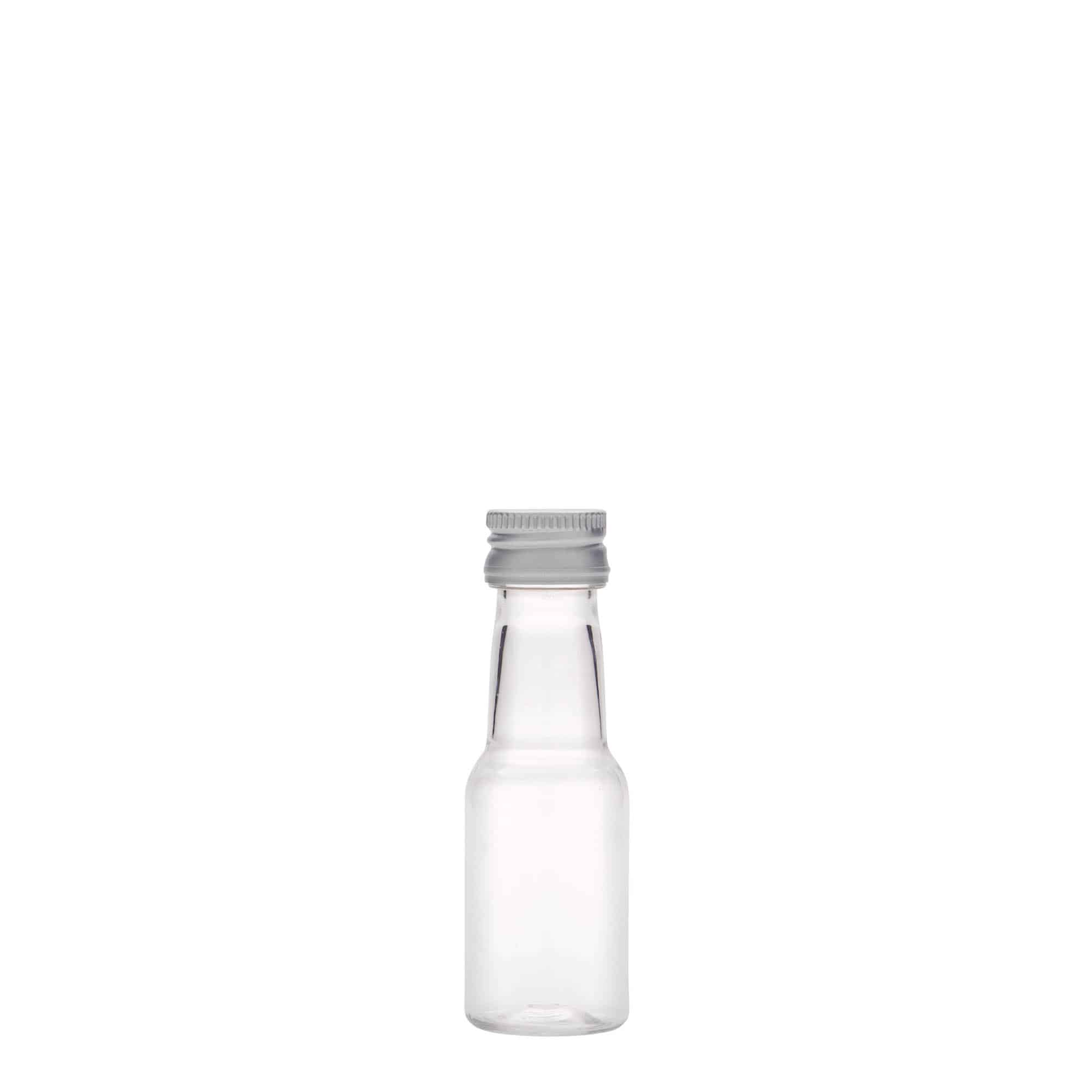20 ml steklenica iz PET plastike »Theo«, plastika, ustje: PP 18