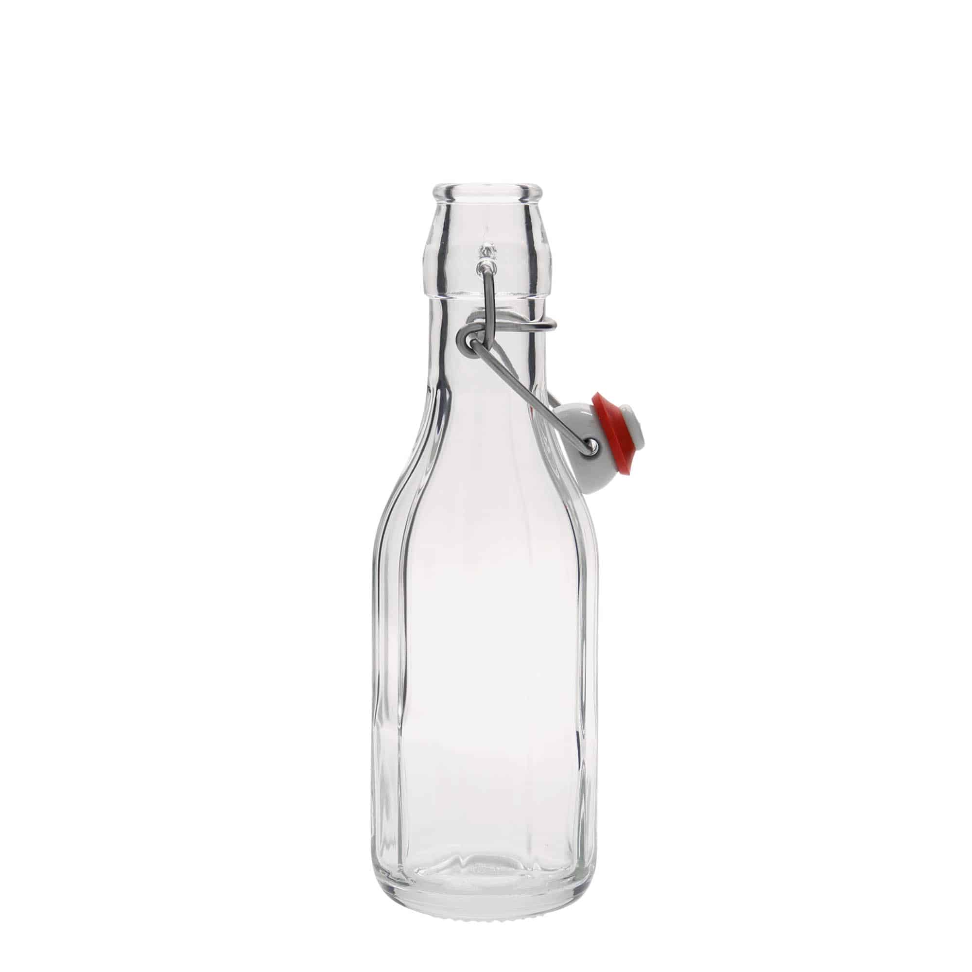 250 ml steklena steklenica »Bravo«, desetkotna, ustje: zamašek s tesnilom 250 ml steklena steklenica »Bravo«, desetkotna, ustje: zamašek s tesnilom