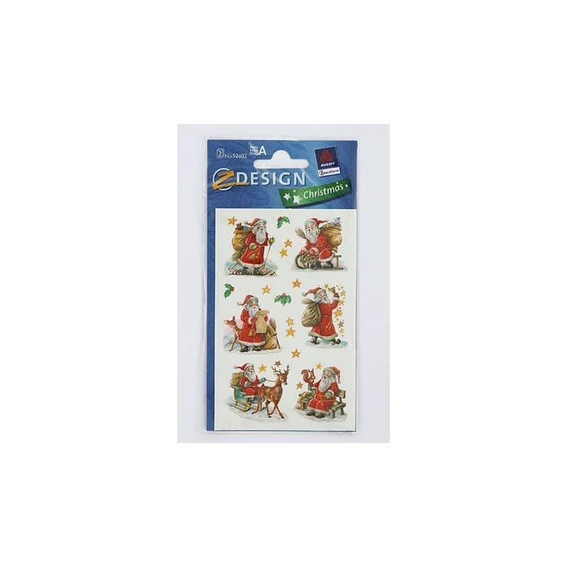 Zweckform nalepke 'Božički', papir, večbarvne