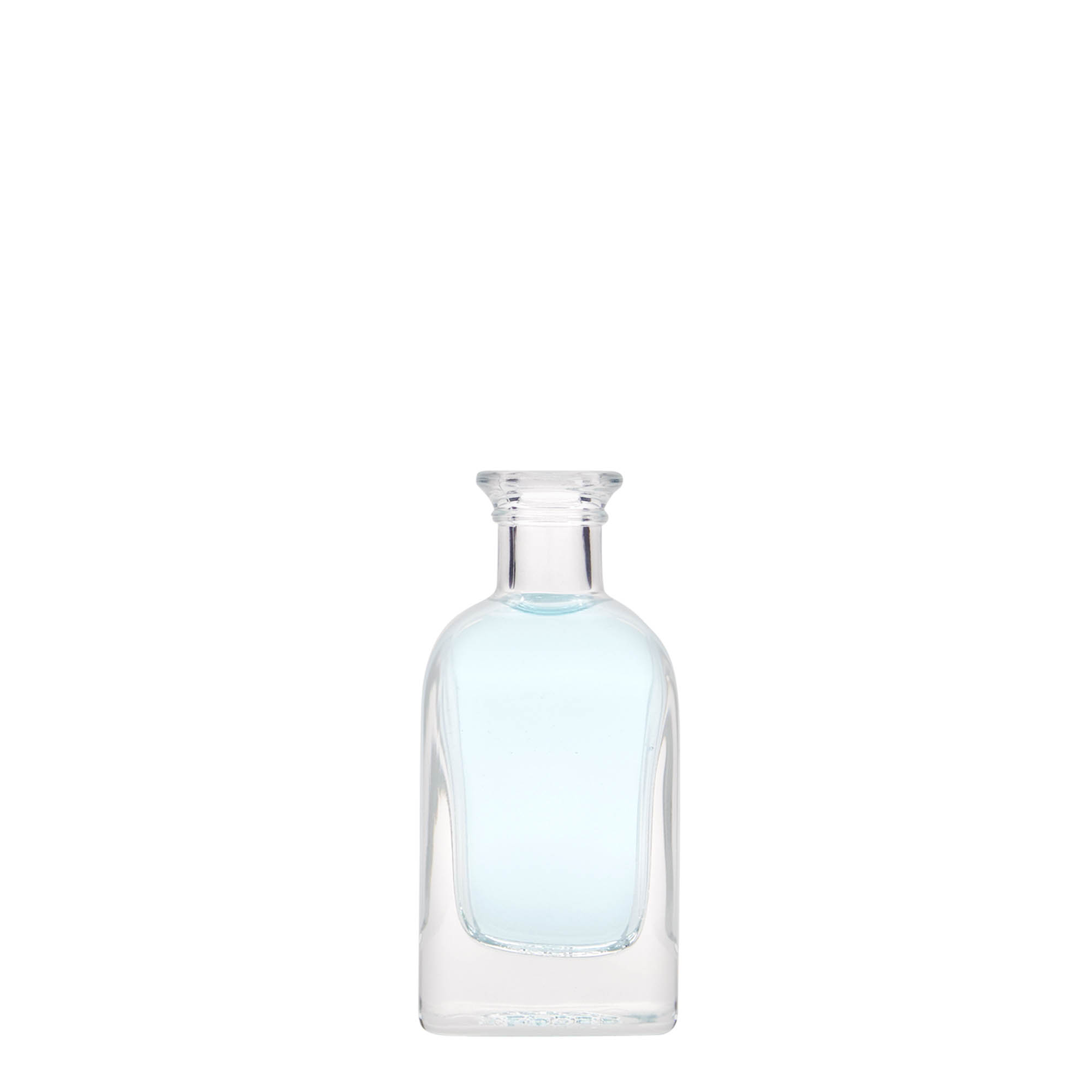 40 ml steklenička Apotheker Carré, kvadratna, odprtina: pluta