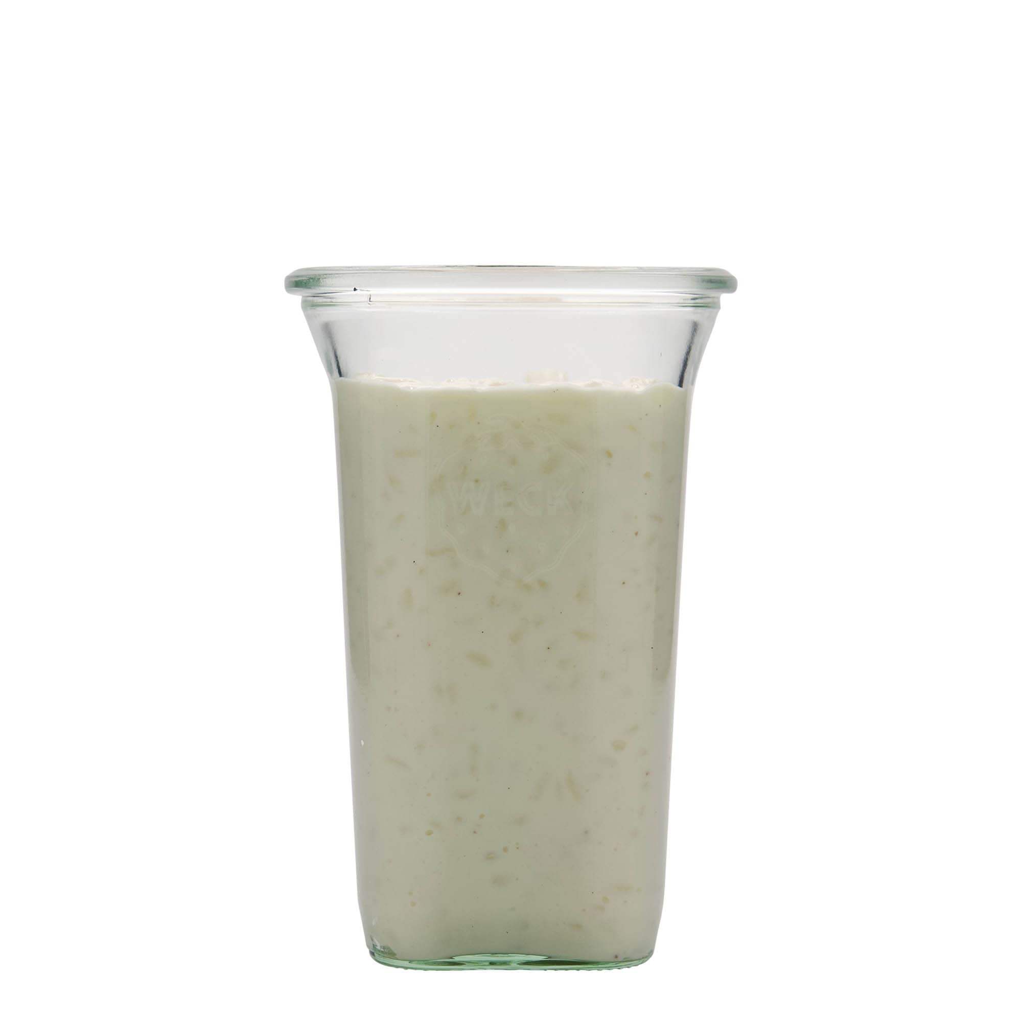 795 ml WECK-Quadroglas, kvadratno, odprtina: okrogla roba 795 ml WECK-Quadroglas, kvadratno, odprtina: okrogla roba