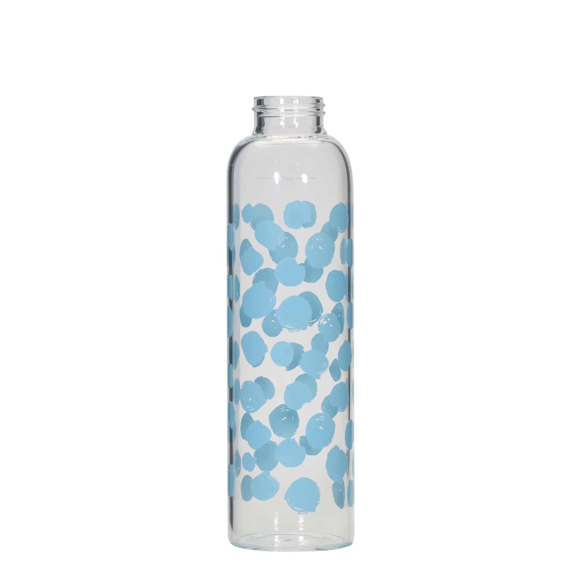 500 ml steklenica za pijačo »Perseus«, motiv: modre pike, ustje: navojni zamašek 500 ml steklenica za pijačo »Perseus«, motiv: modre pike, ustje: navojni zamašek