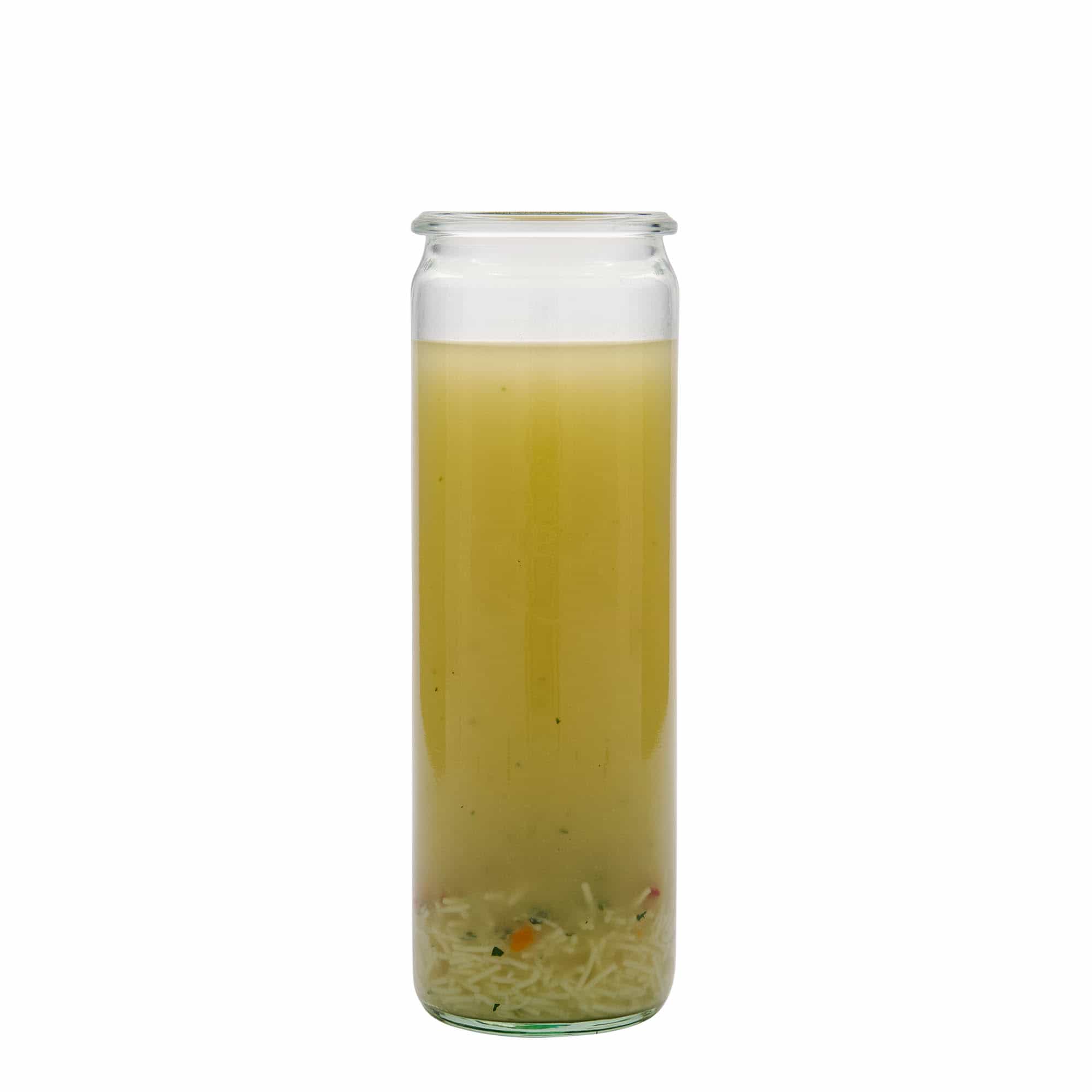 600 ml cilindrični kozarec WECK, ustje: Okrogel rob