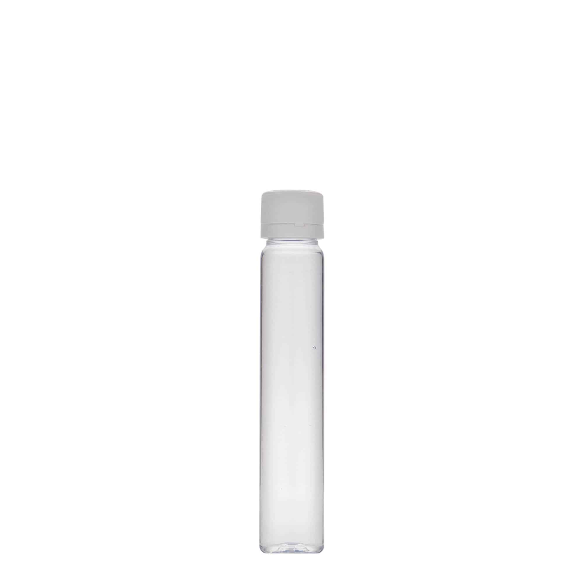 25 ml cevasta steklenička iz plastike PET, plastika, ustje: navojni zamašek