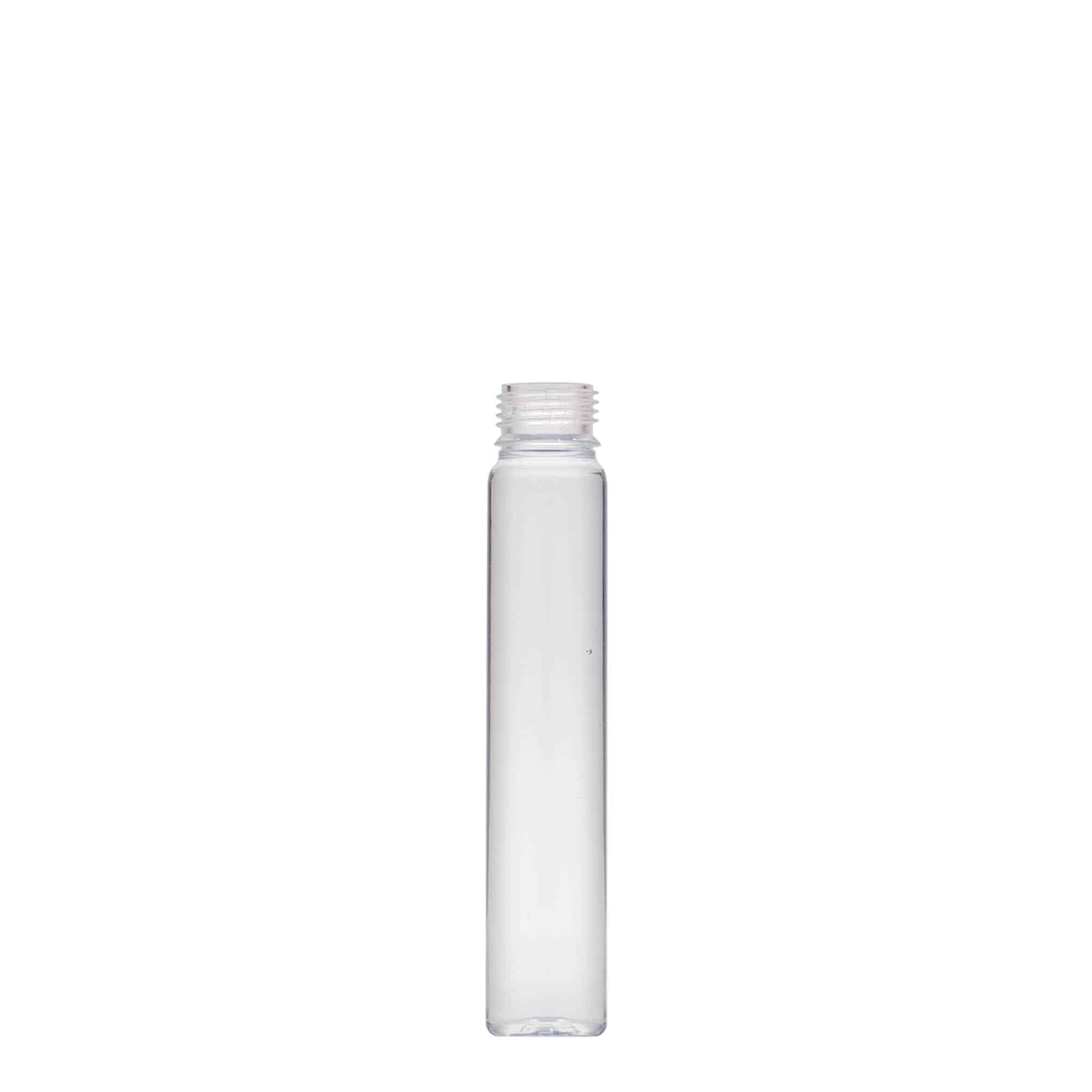 25 ml PET-cev, plastika, odprtina: navojni zamašek