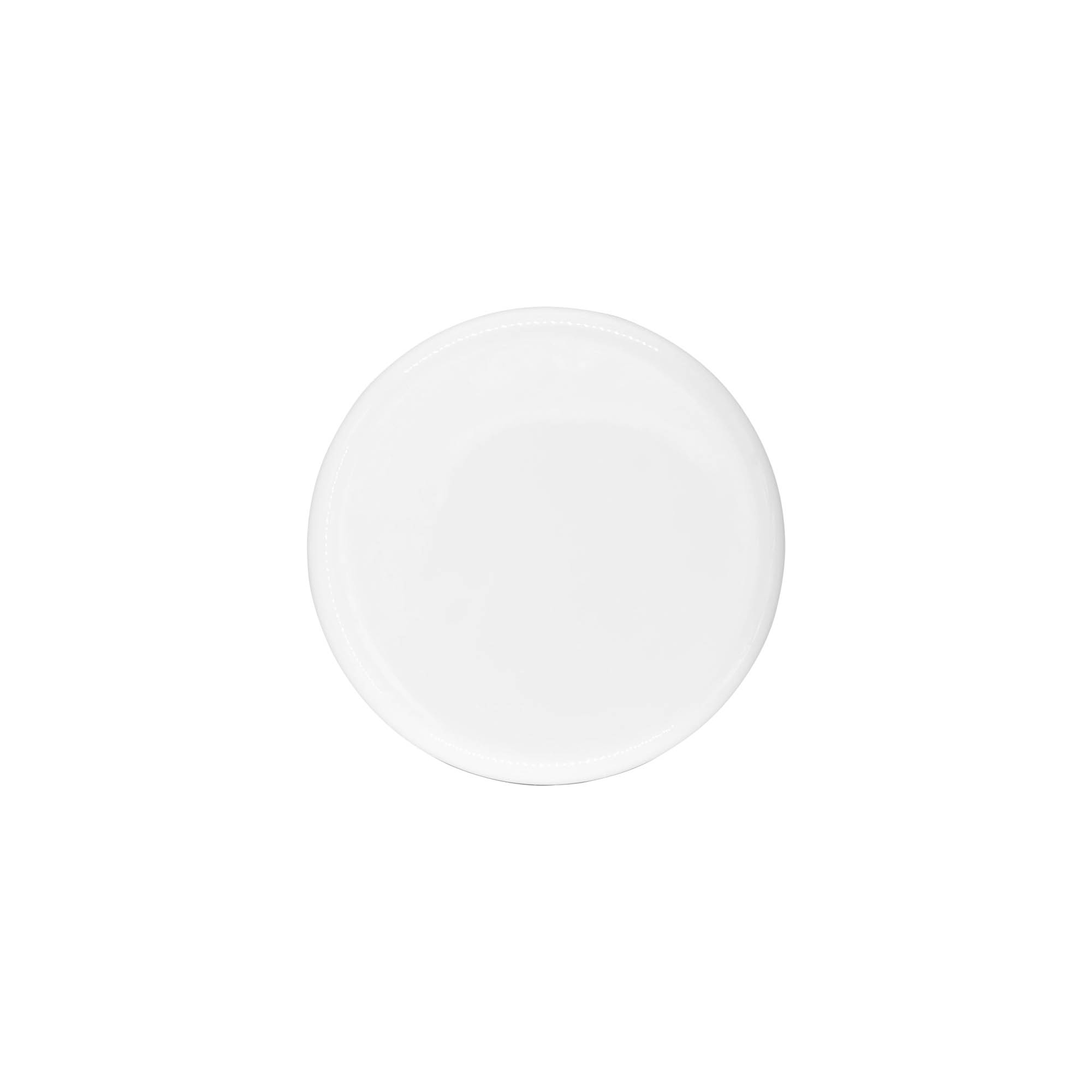 Zavrtni pokrov za 100 ml 'Bianca', PP-plastika, bel