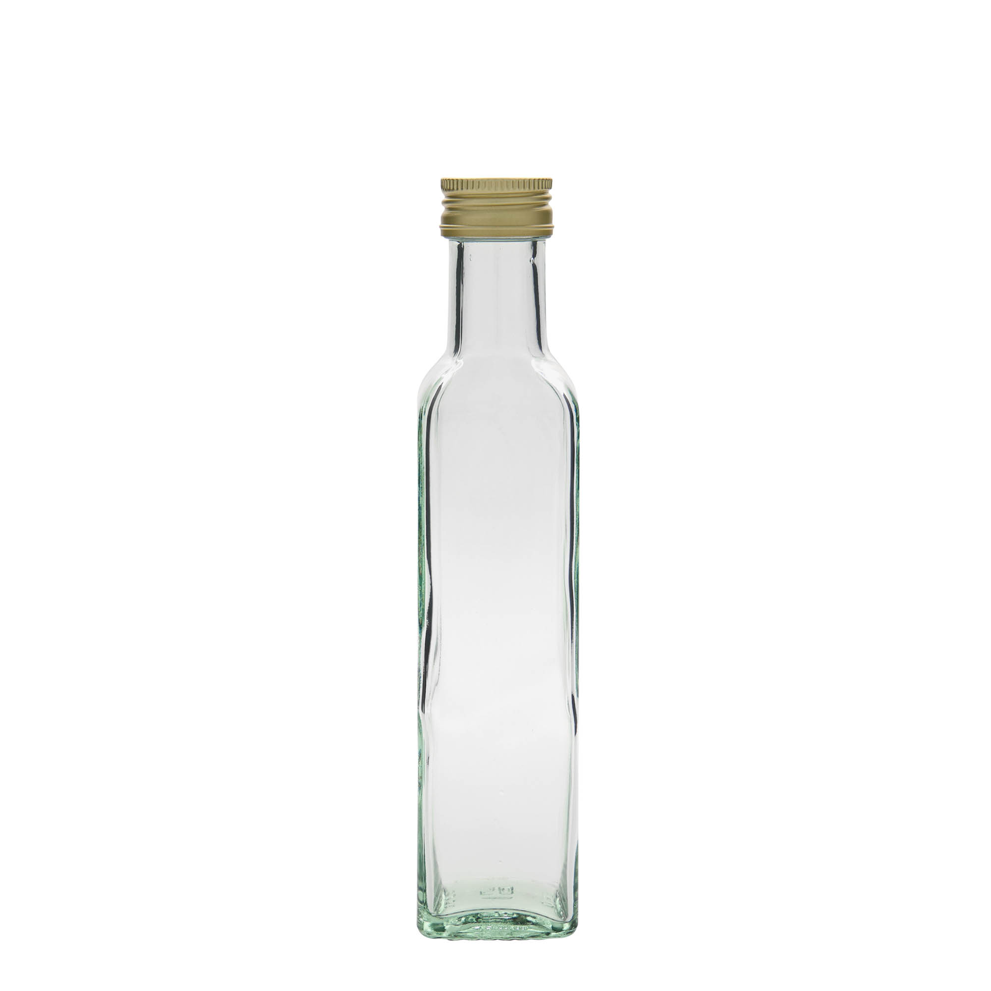 250 ml steklenica 'Marasca', kvadratna, odprtina: PP 31,5