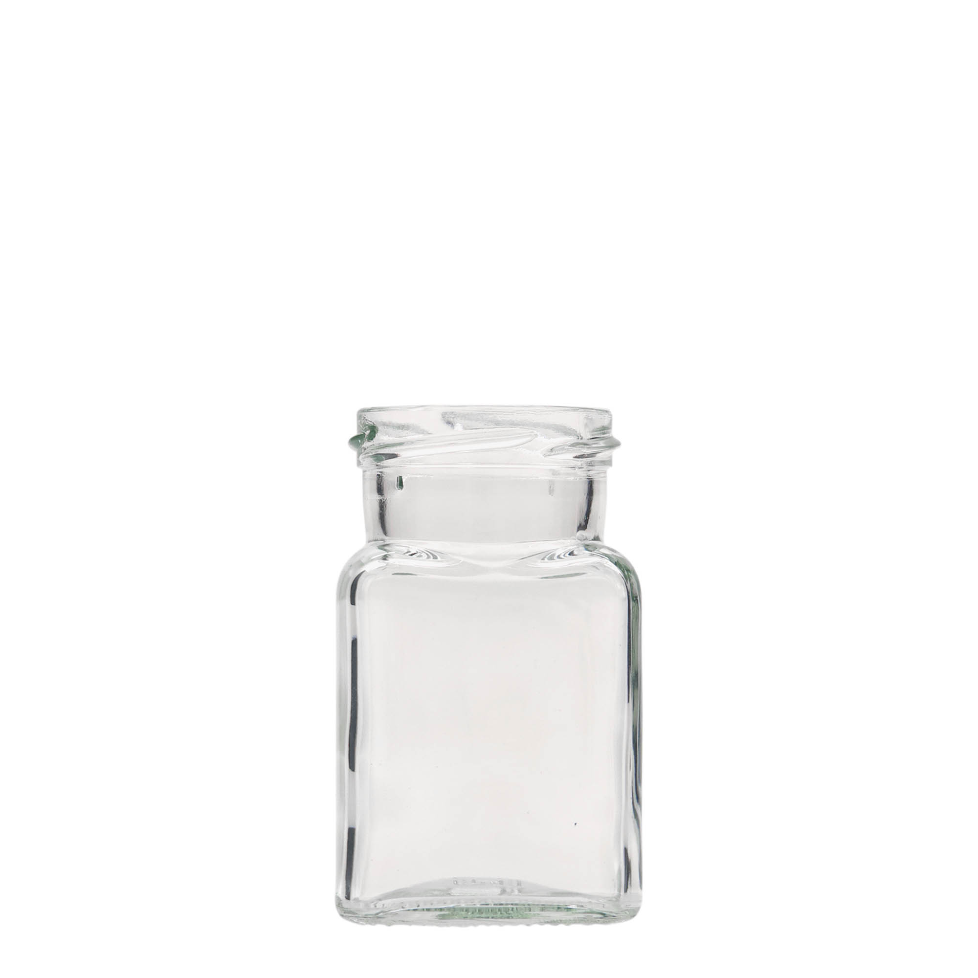 150 ml kvadratni kozarec, odprtina: Twist-Off (TO 53)
