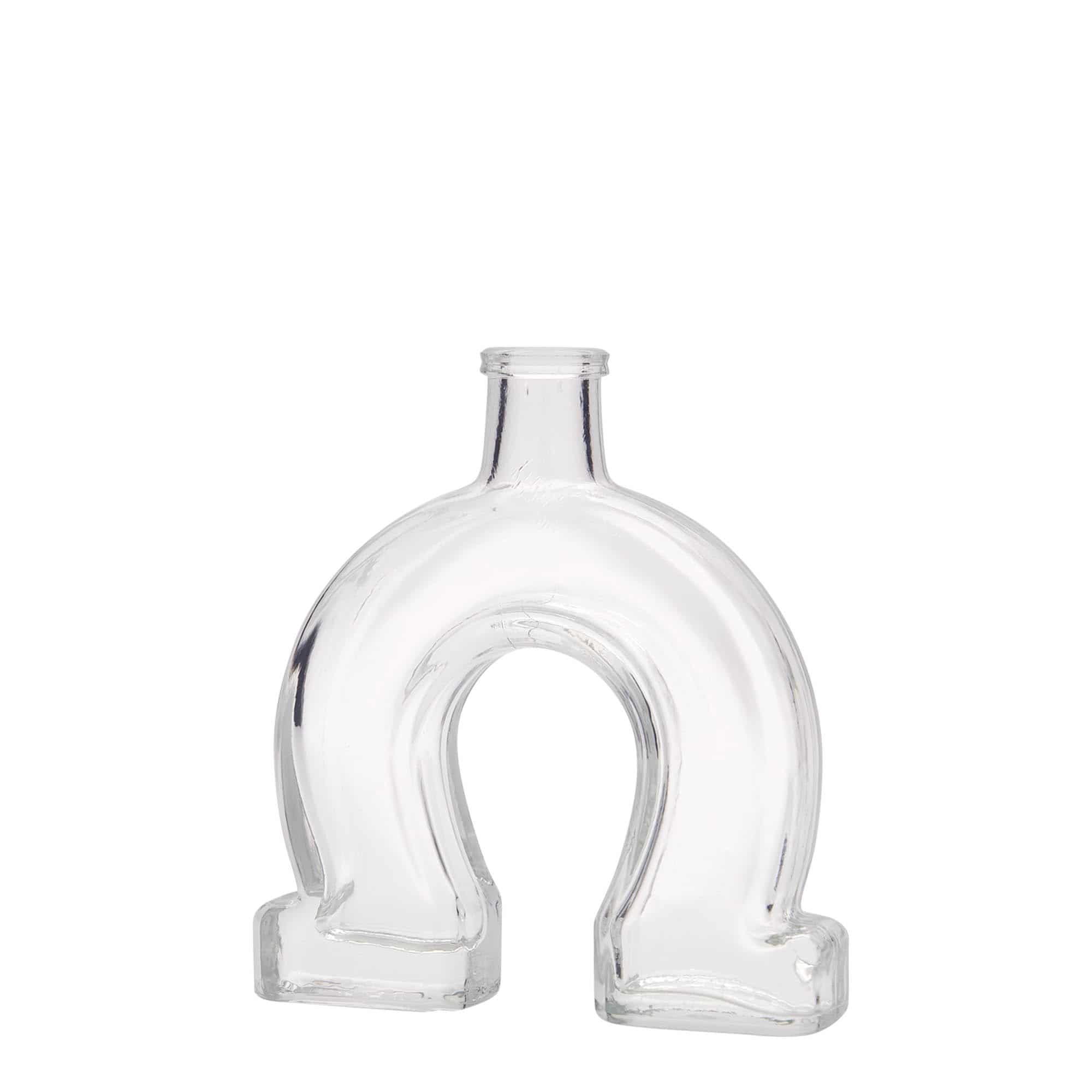 100 ml steklena steklenica »Podkev«, ustje: pluta