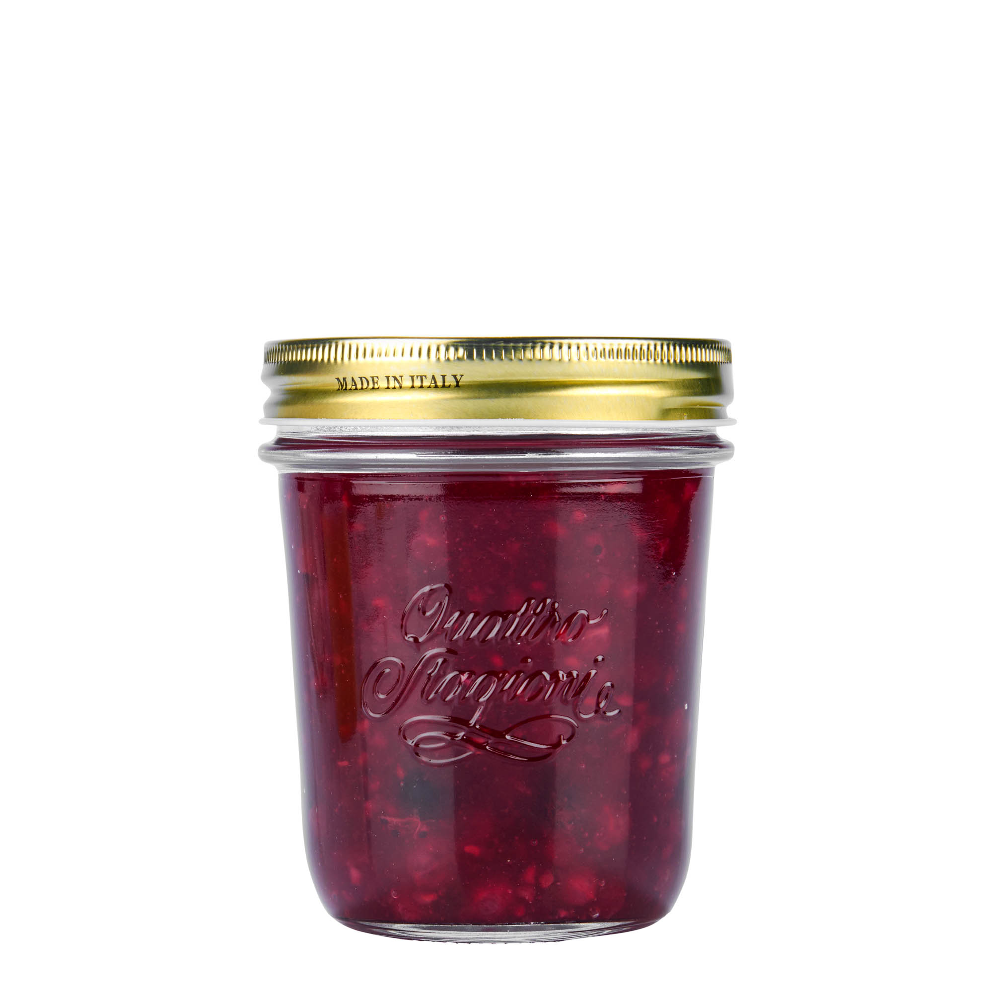 320 ml kozarec za vlaganje 'Quattro Stagioni', odprtina: navojni zamašek