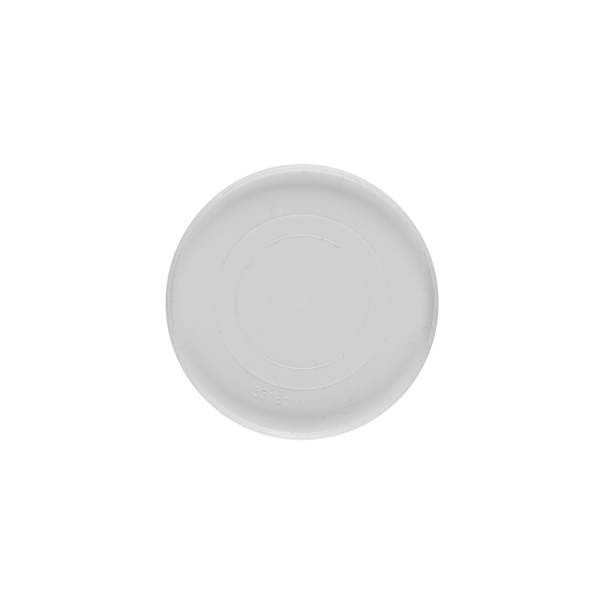 Zaščitni disk za 30 ml 'Bianca', PP-plastika, bela