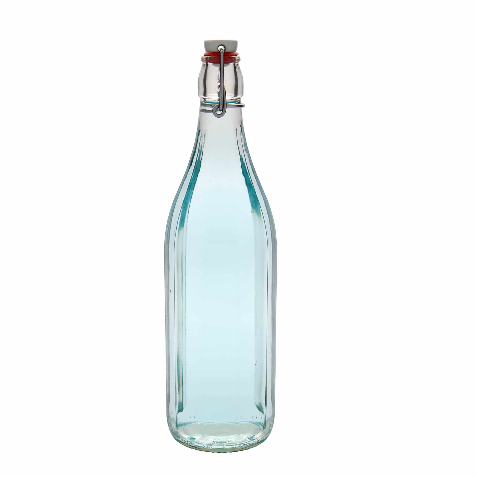 1.000 ml steklenica 'Bravo' #, desetkotna, odprtina: s sponko za zapiranje