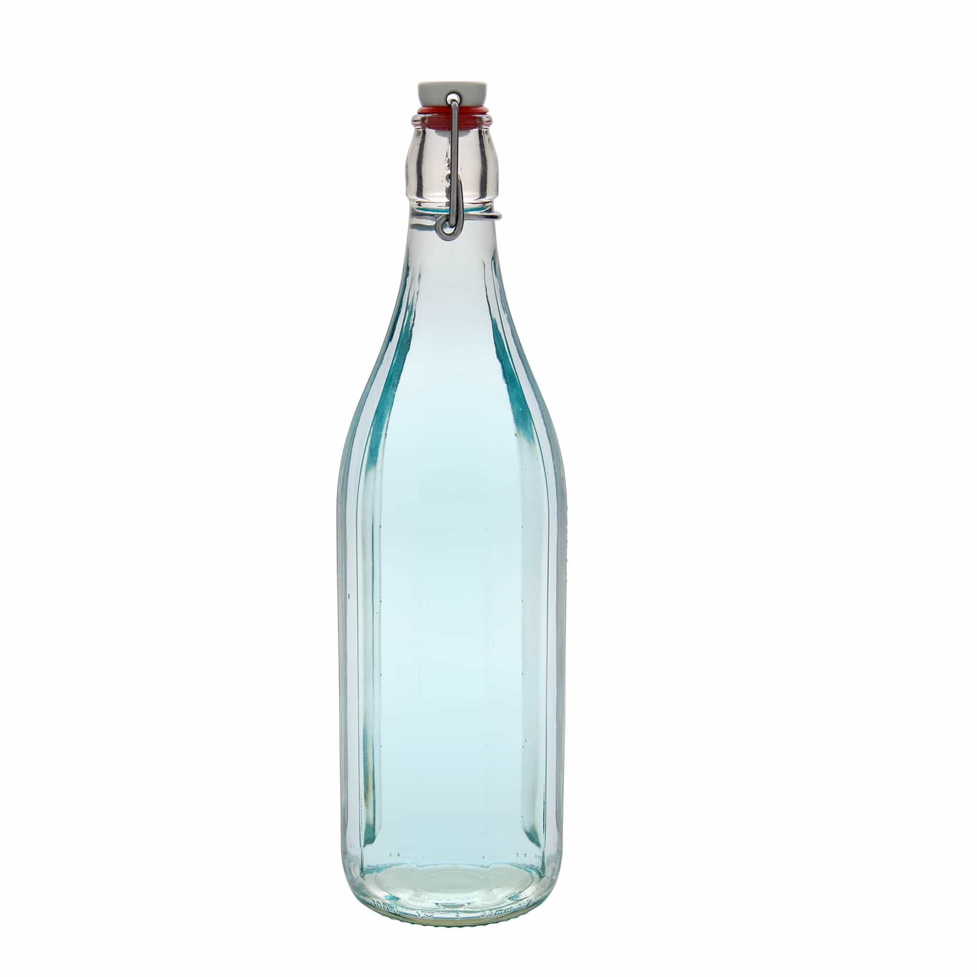 1.000 ml steklenica 'Bravo' #, desetkotna, odprtina: s sponko za zapiranje