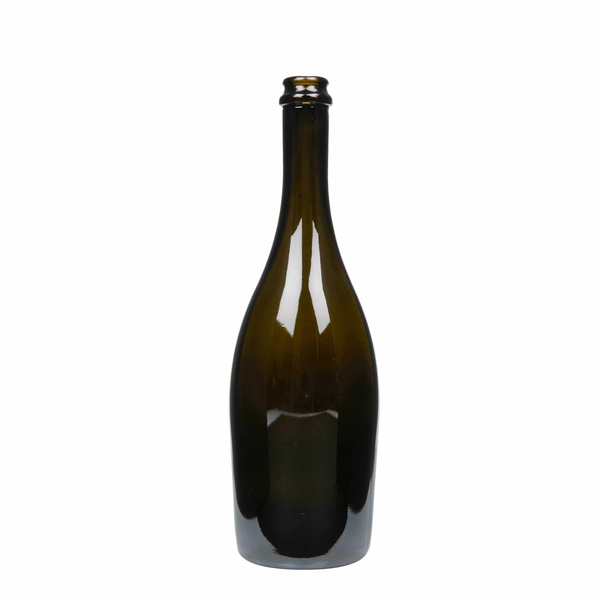 750 ml steklenica za sekt »Carmen«, steklo, antično zelena, ustje: kronski zamašek 750 ml steklenica za sekt »Carmen«, steklo, antično zelena, ustje: kronski zamašek