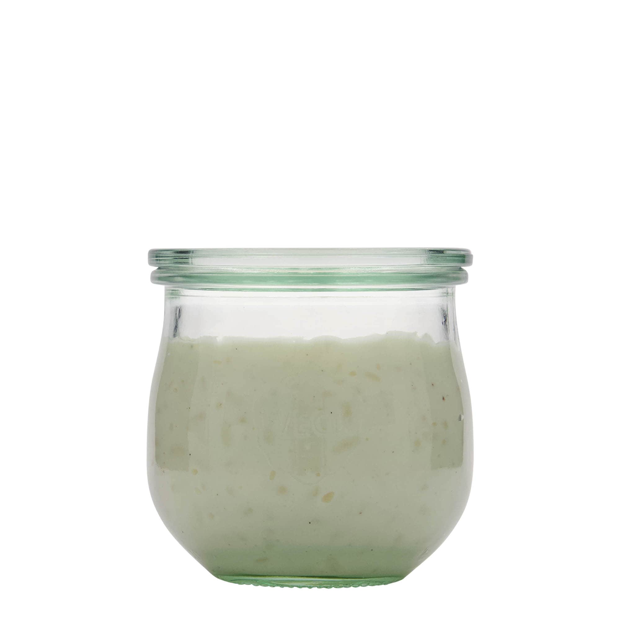 370 ml WECK kozarec v obliki tulipana, odprtina: okrogla roba