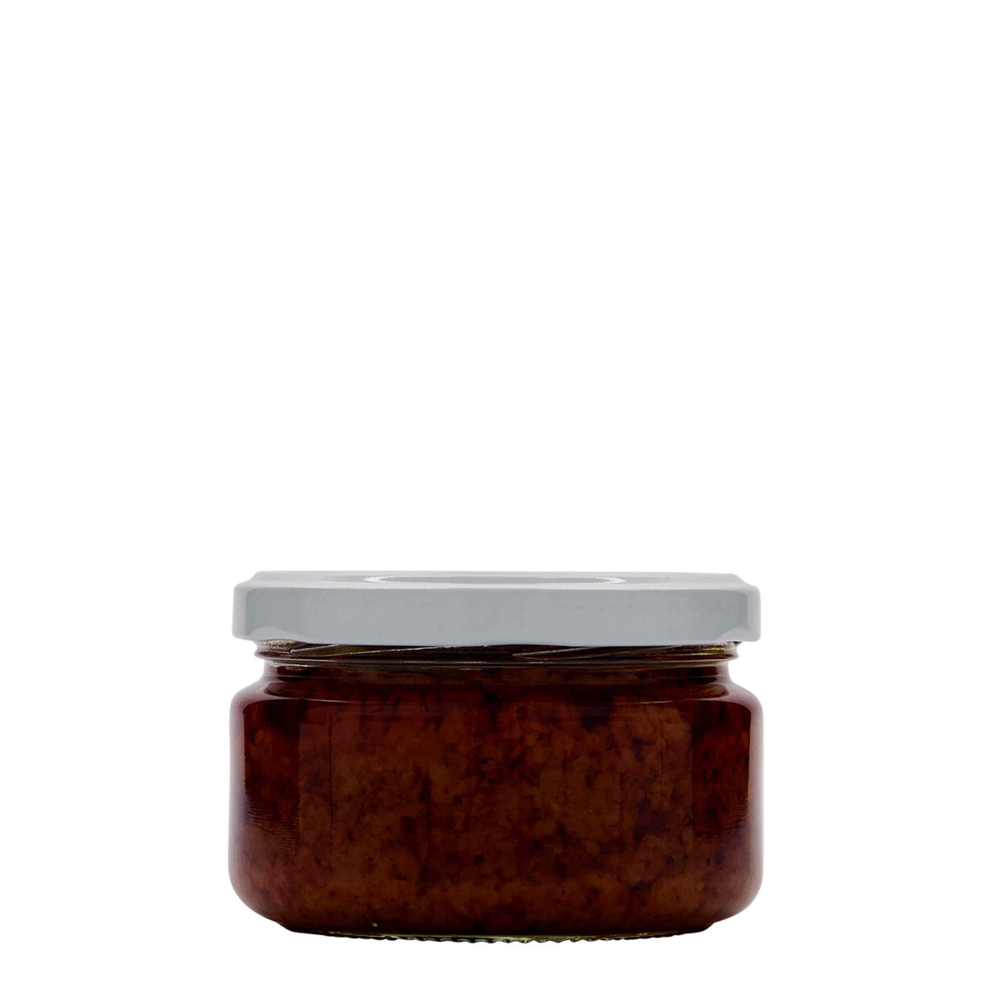 230 ml ploska okrogla steklenica, odprtina: Twist-Off (TO 82)