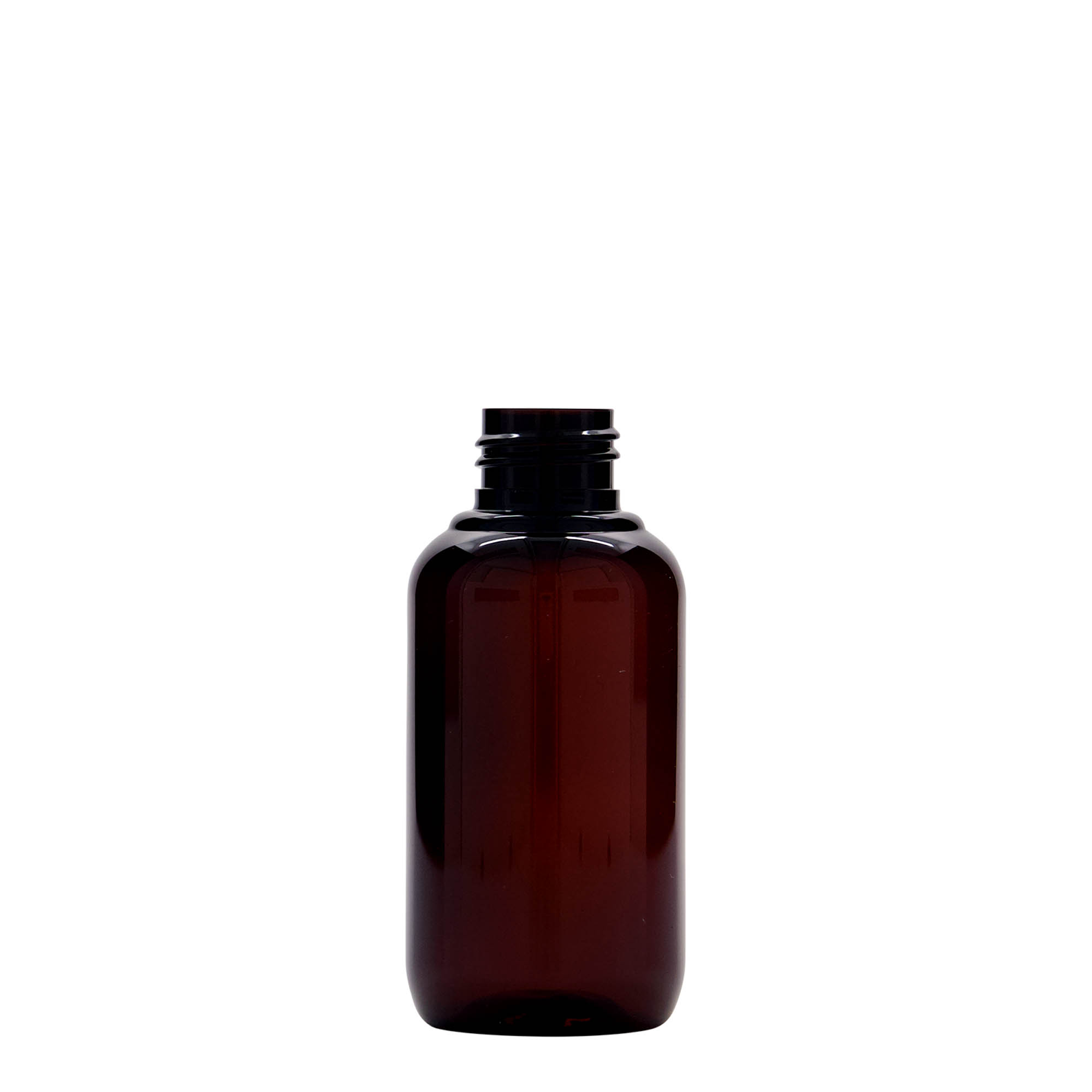 100 ml reciklirana plastična steklenička 'Victor's Best', PCR, rjava, odprtina: 24/410