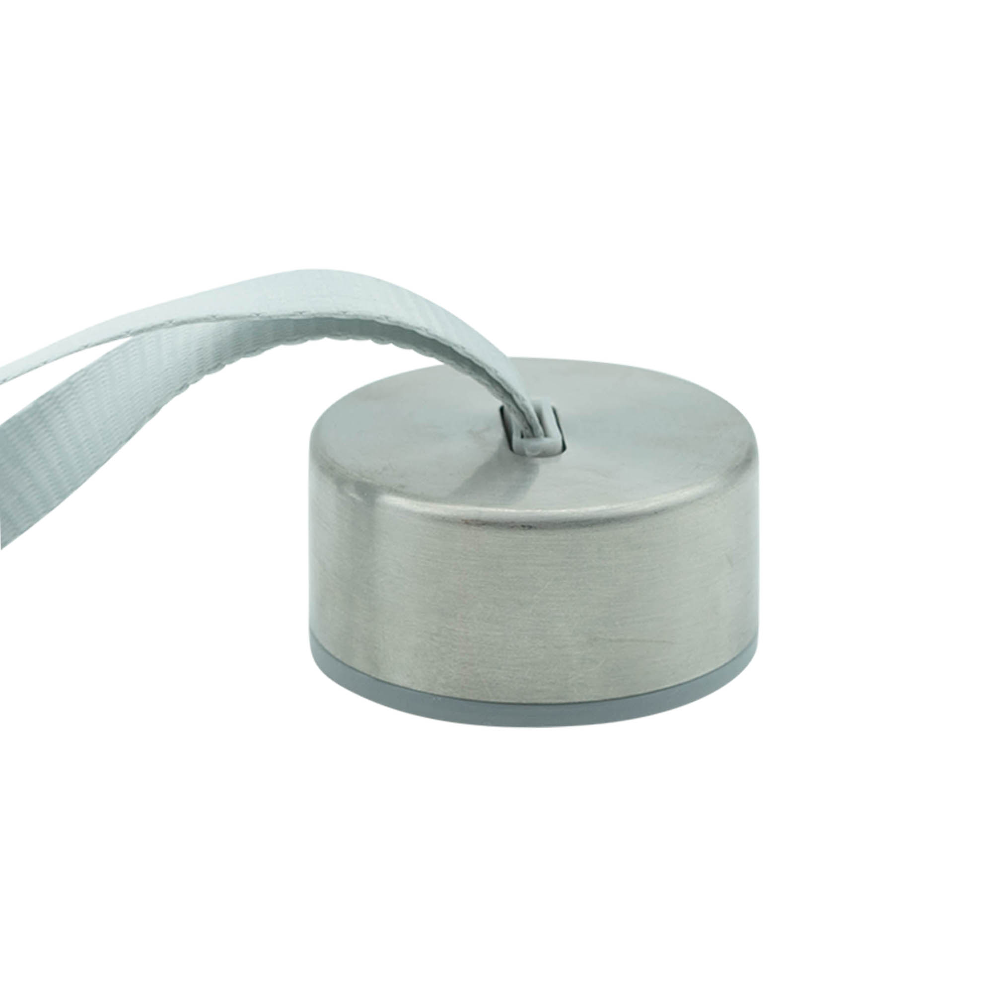 Vijčni pokrov 'Perseus' z obročem, kovina, srebrne barve Vijčni pokrov 'Perseus' z obročem, kovina, srebrne barve