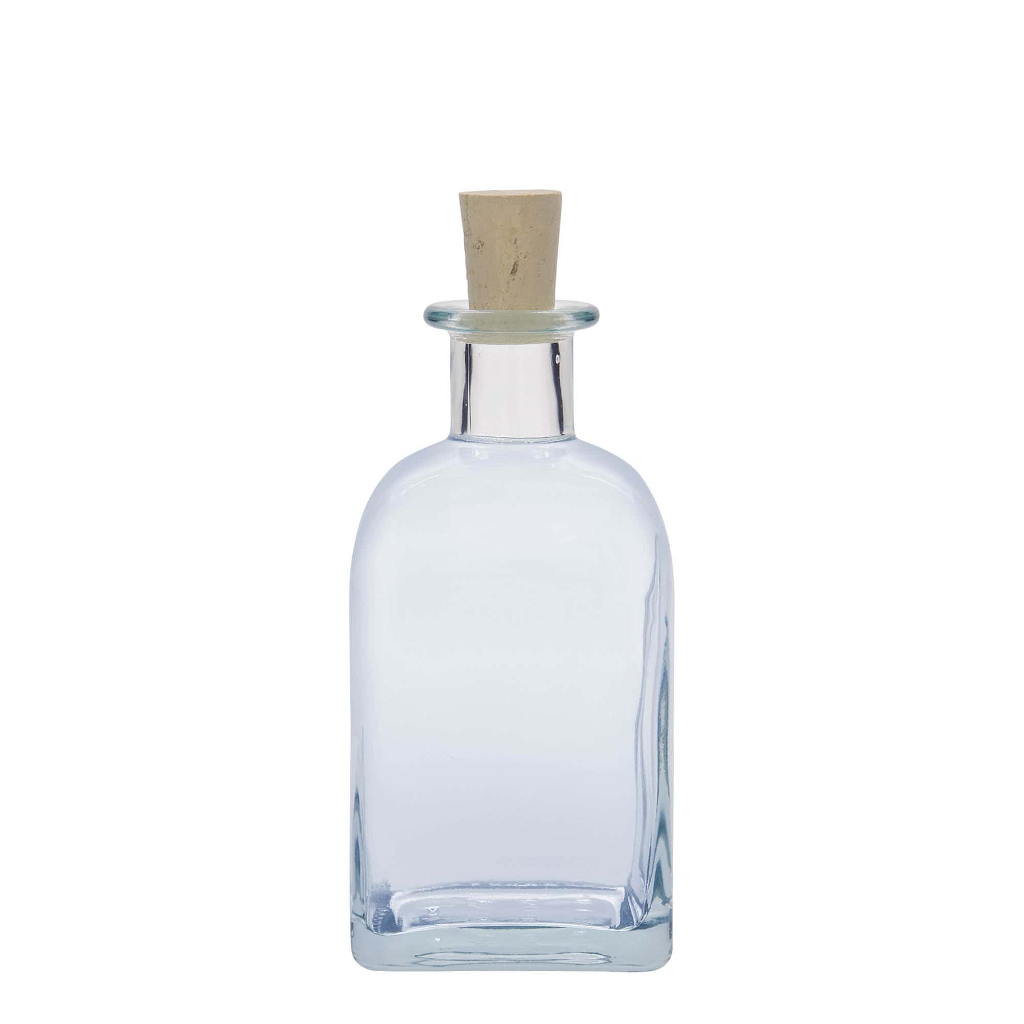 350 ml steklenica Apotheker Carré, kvadratna, odprtina: pluta