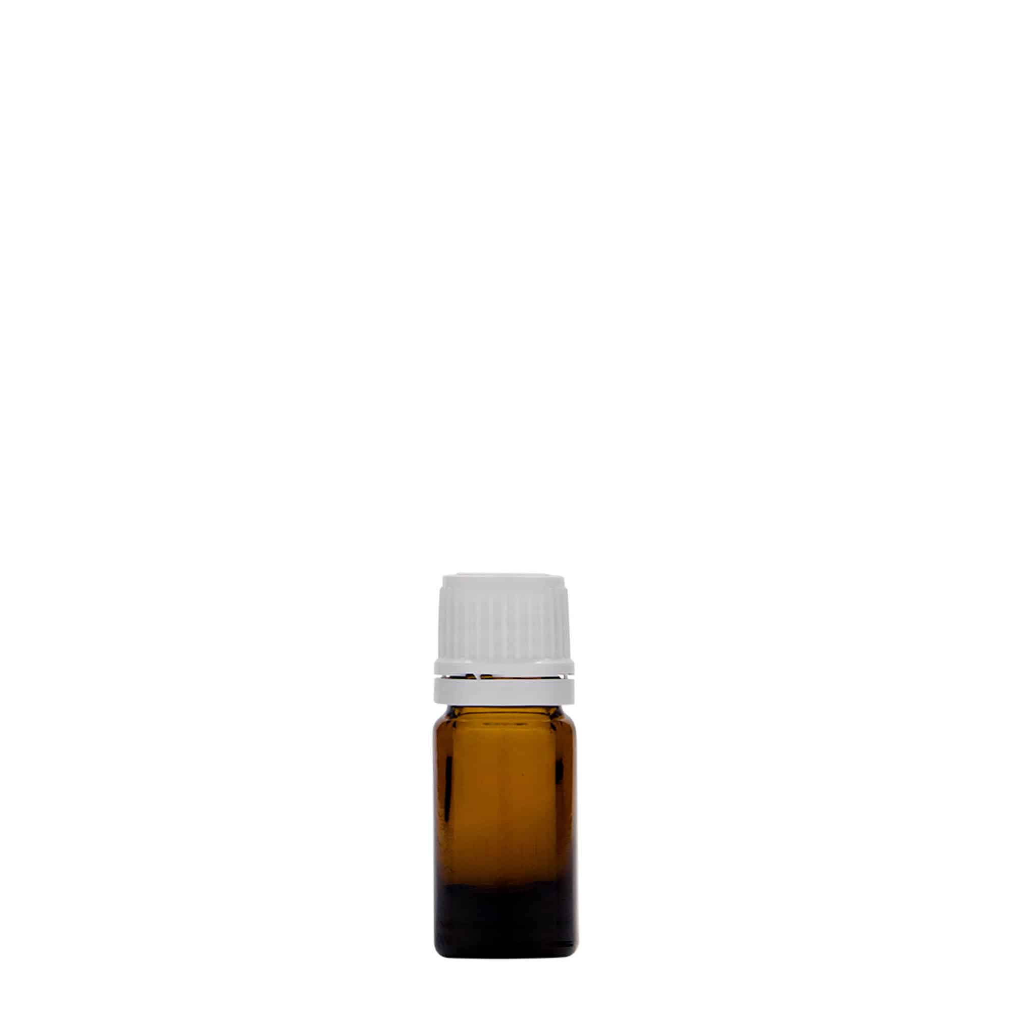 5 ml medicinska steklenička, steklo, rjava, odprtina: DIN 18