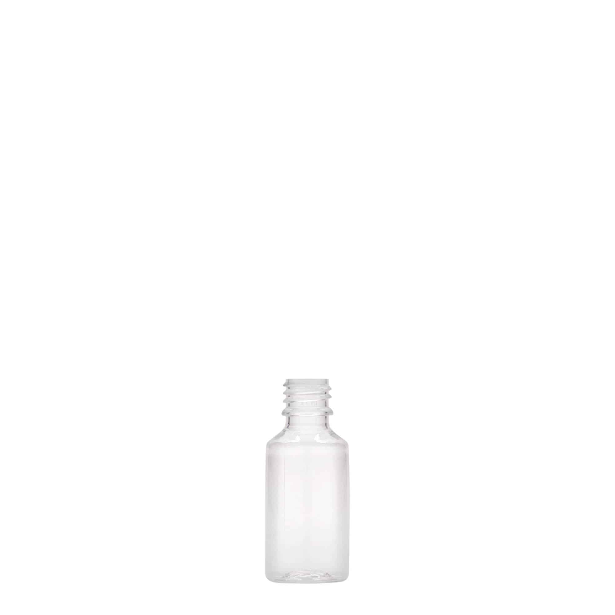 10 ml PET-flaska 'E-Liquid' z varnostjo kakovosti in zaščito pred otroki, plastika, odprtina: navojni pokrov