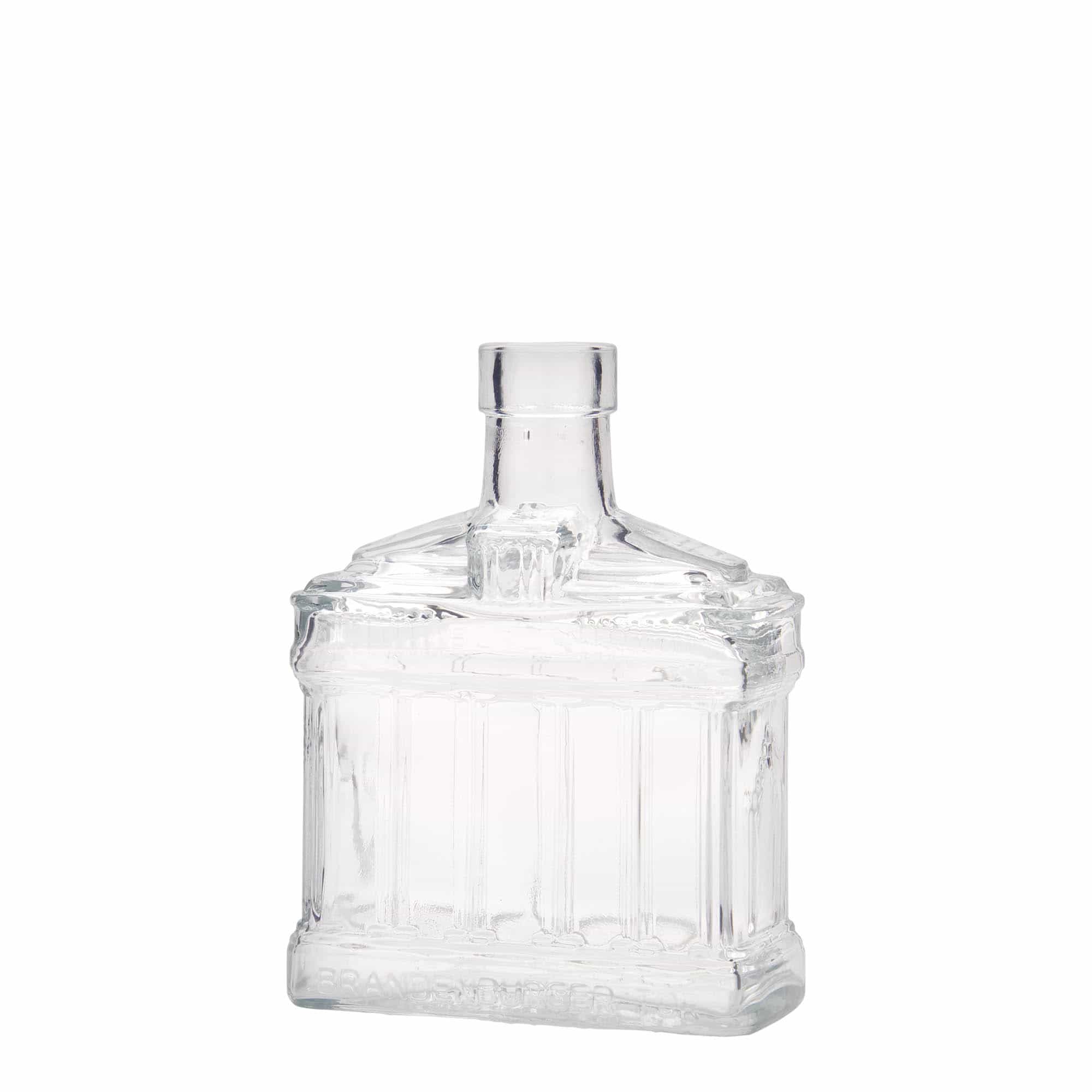 200 ml lekarniška steklenica »Brandenburška vrata«, ustje: pluta
