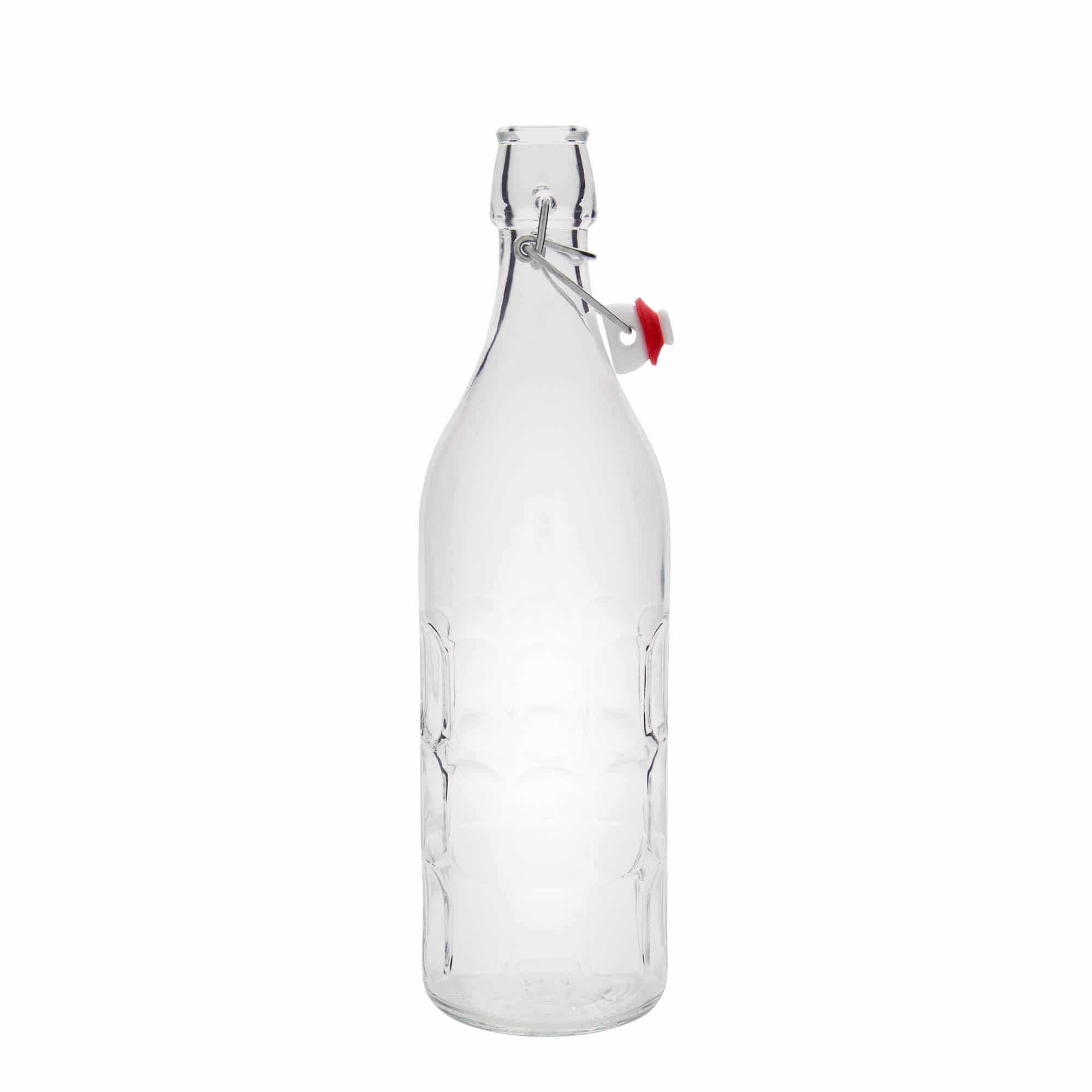 1000 ml steklena steklenica »Moresca«, ustje: zamašek s tesnilom
