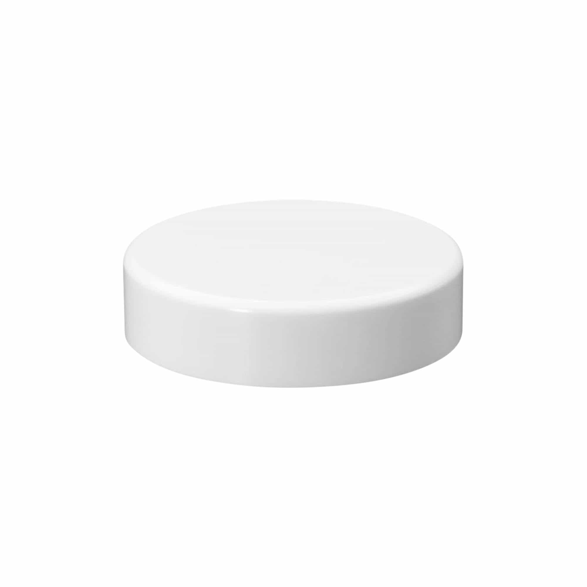 Vijčni pokrovček za 50 ml 'Beauty', HPM-plastika, bel