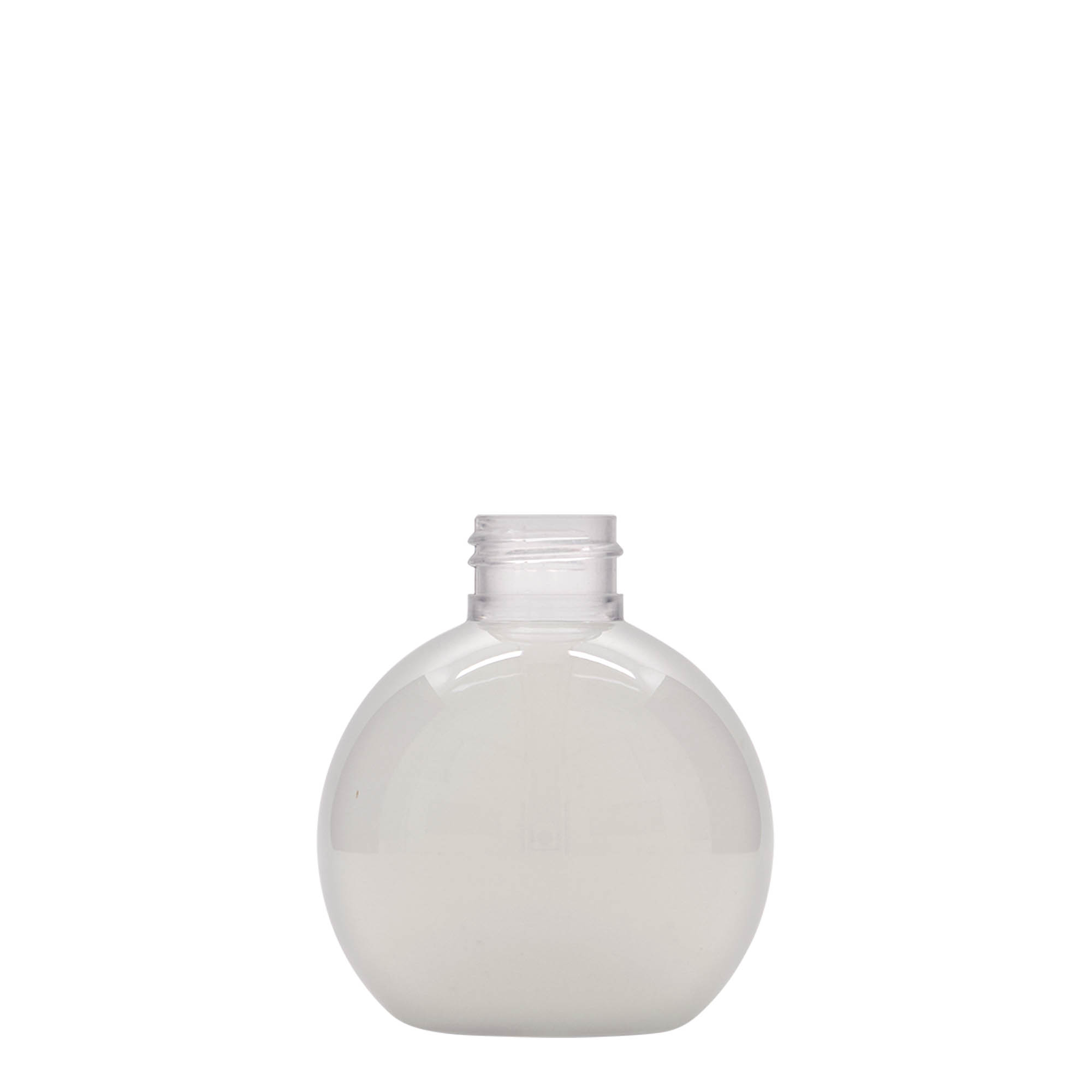 150 ml PET-flaska 'Perry', okrogla, plastika, odprtina: 24/410 150 ml PET-flaska 'Perry', okrogla, plastika, odprtina: 24/410