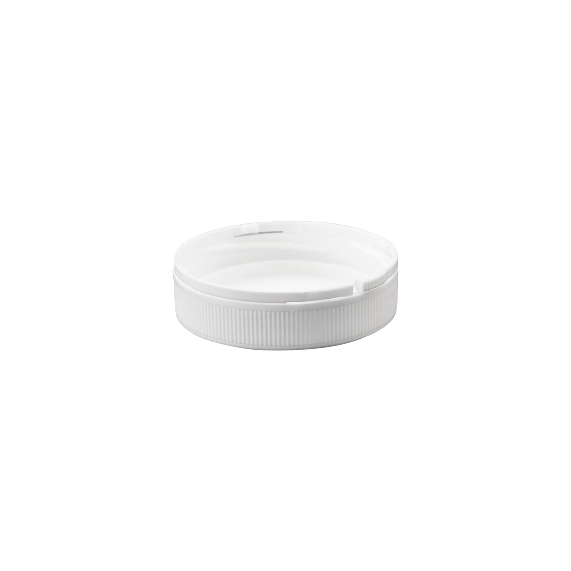 Vijak s pokrovčkom 'Securilock' 61,9 mm, PP-plastika, bela