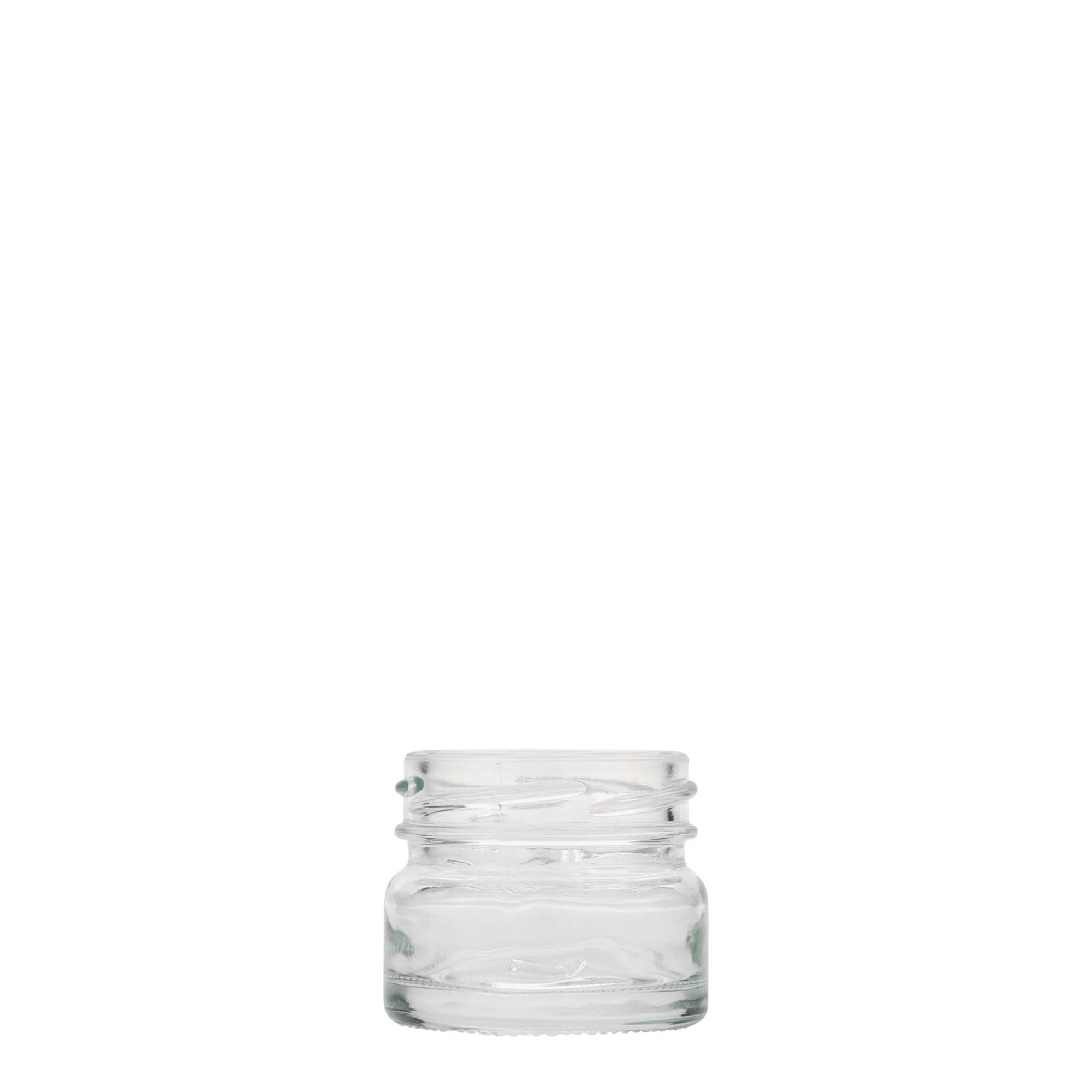30 ml ploska okrogla steklenička, odprtina: Twist-Off (TO 43)