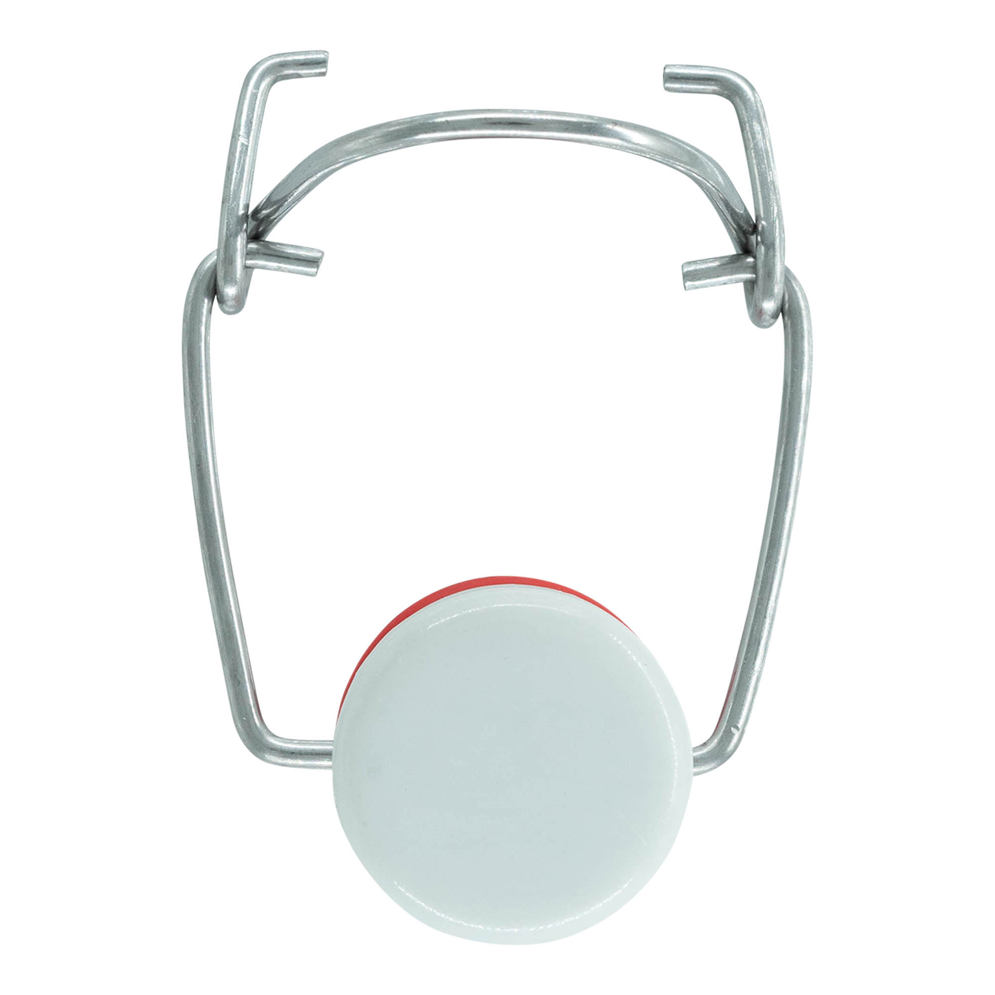 Sponka za okvir, posebna velikost, plastika, rdeče-bela Sponka za okvir, posebna velikost, plastika, rdeče-bela