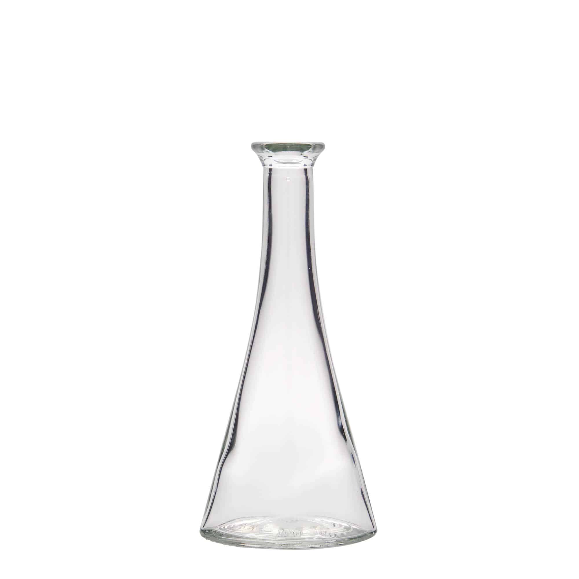 100 ml steklena steklenica »Veronica«, polokrogla, ustje: pluta