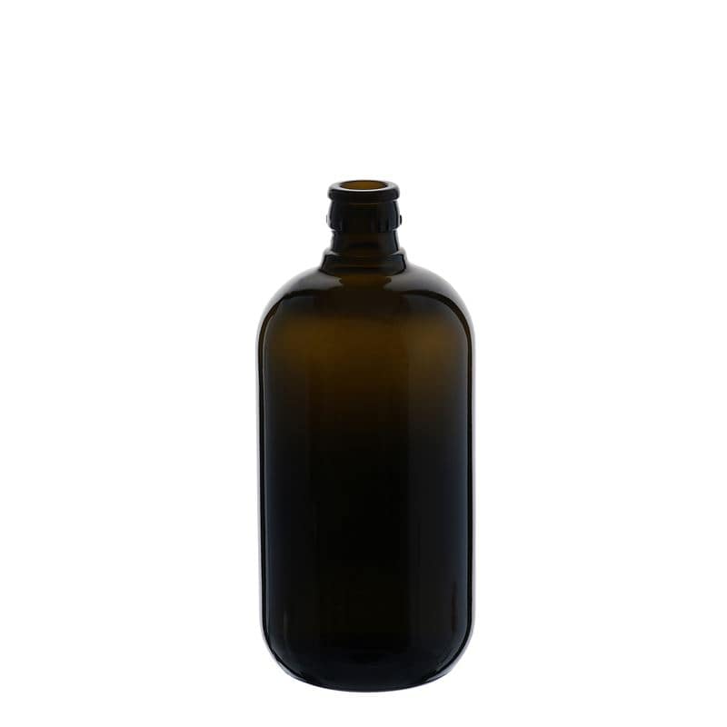 750 ml steklenica za kis/olje »Biolio«, steklo, antično zelena, ustje: DOP 750 ml steklenica za kis/olje »Biolio«, steklo, antično zelena, ustje: DOP