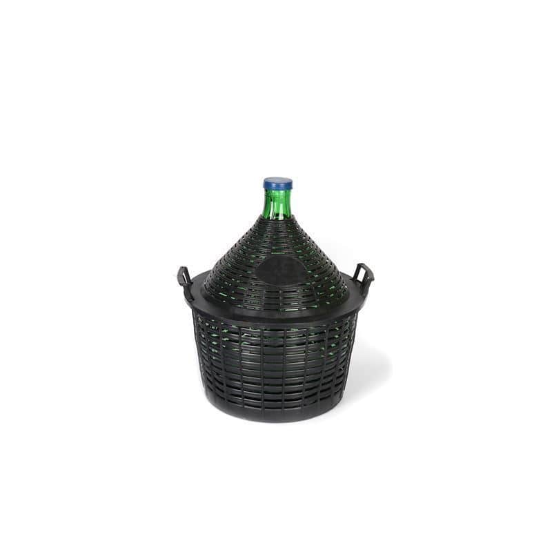 20 l balonska steklenica z ozkim grlom, steklo, zelena, ustje: pokrov brez navoja 20 l balonska steklenica z ozkim grlom, steklo, zelena, ustje: pokrov brez navoja