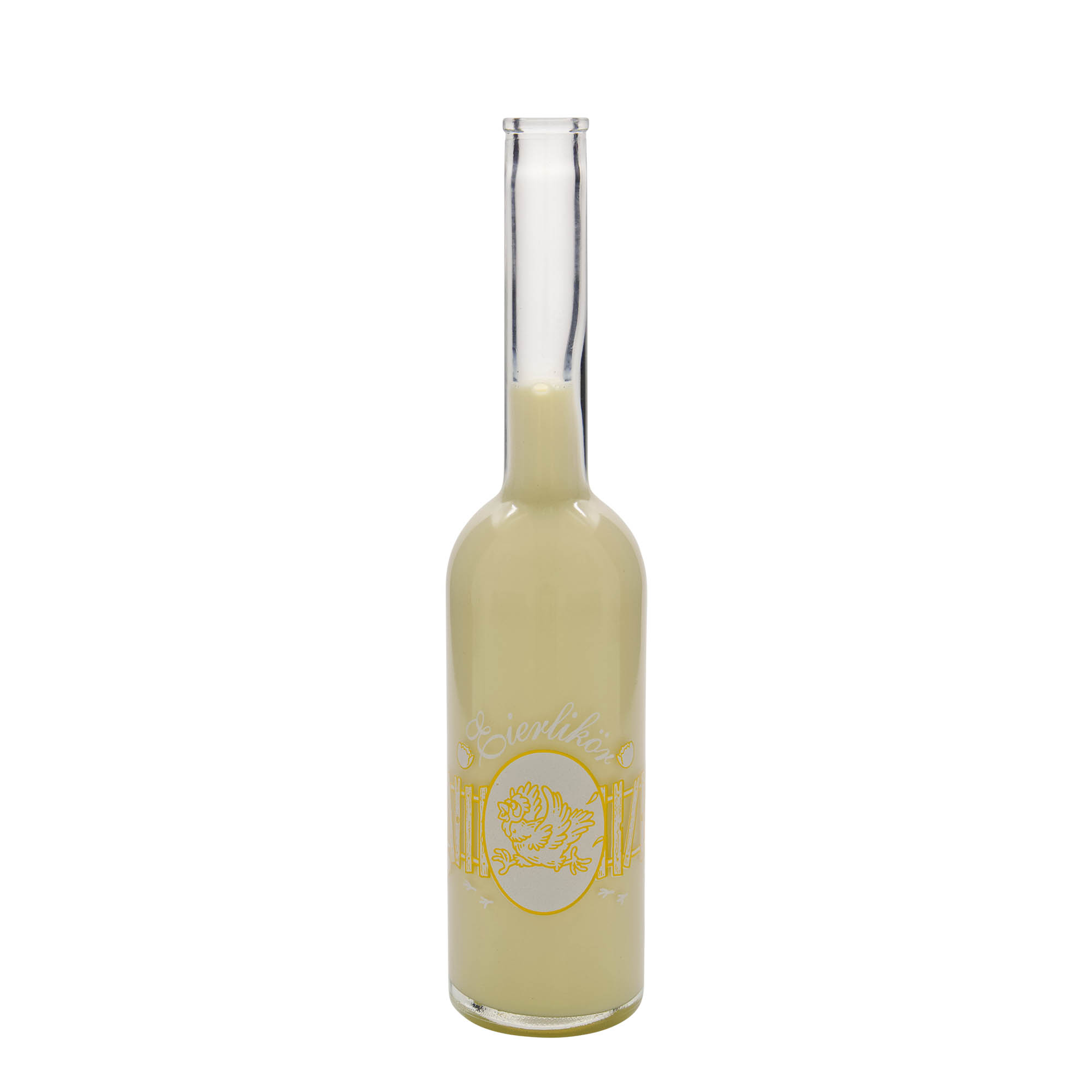 500 ml steklenica iz stekla 'Opera', motiv: jajčni liker, odprtina: zamašek 500 ml steklenica iz stekla 'Opera', motiv: jajčni liker, odprtina: zamašek