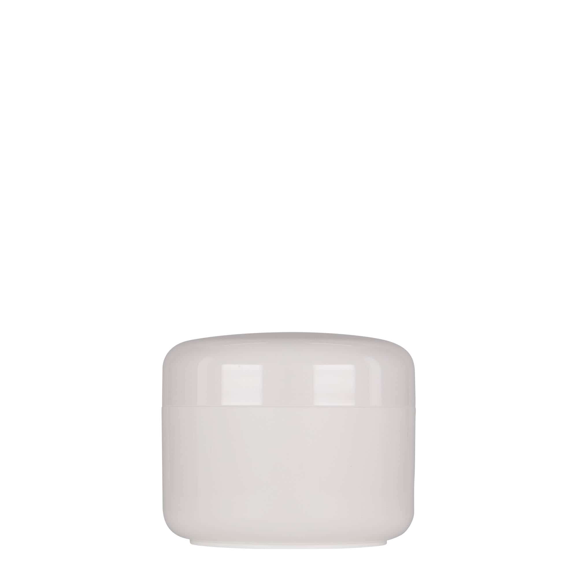 200 ml plastična posoda 'Bianca', PP, bela, odprtina: navojni pokrov