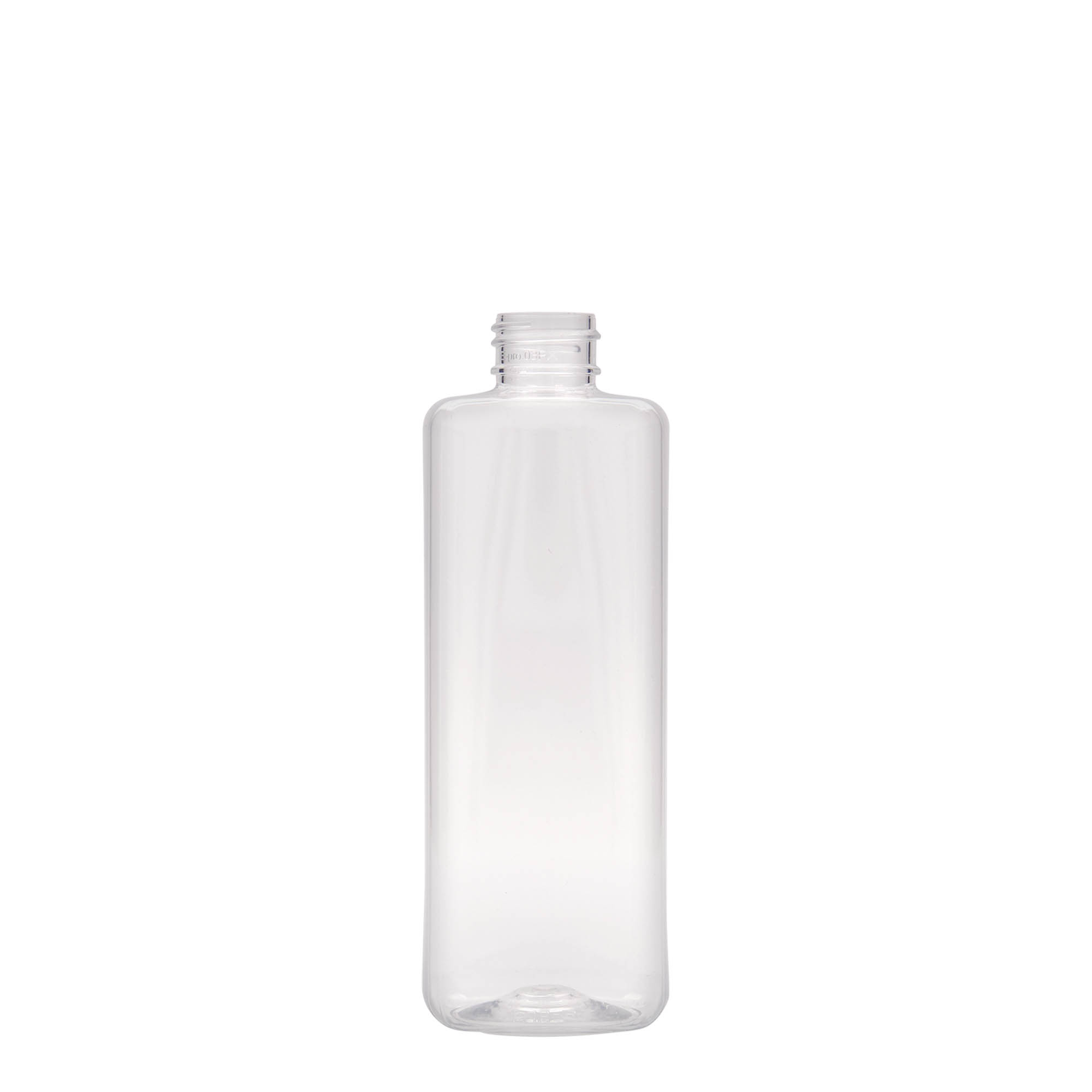 300 ml PET-flaska 'Karl', kvadratna, plastika, odprtina: 24/410