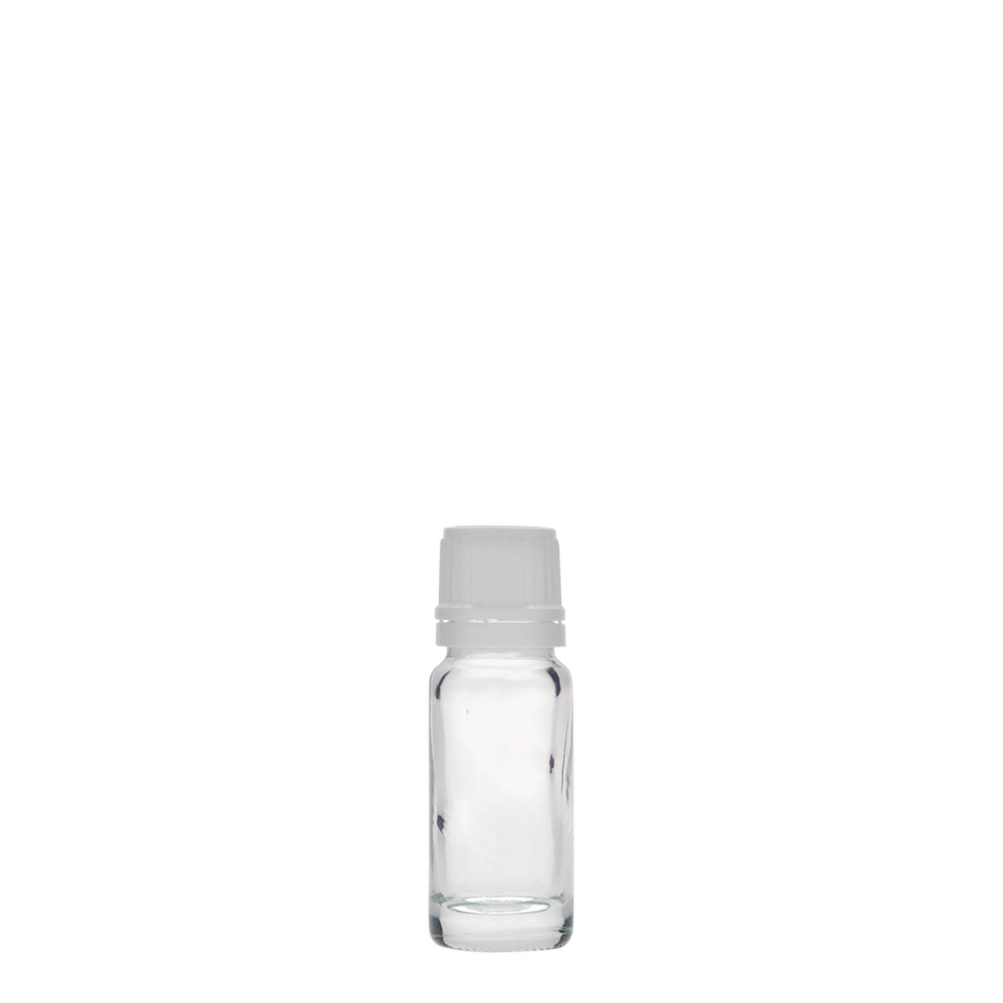 10 ml medicinska steklenička, steklo, odprtina: DIN 18