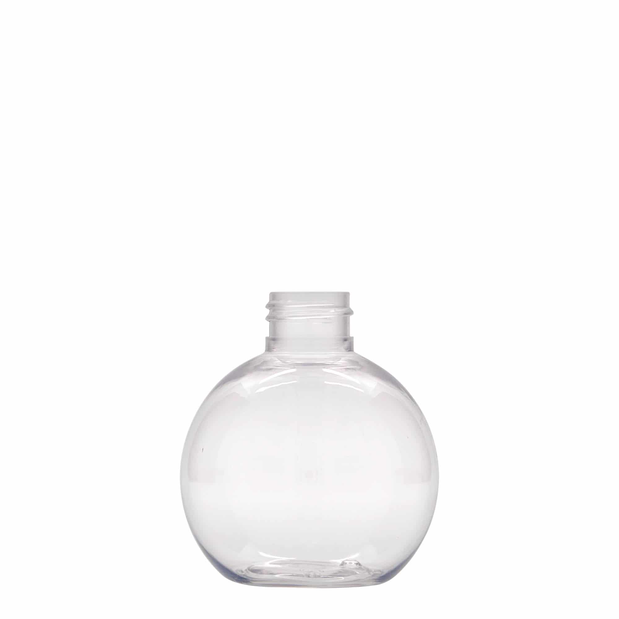 150 ml steklenica iz PET plastike »Perry«, okrogla, plastika, ustje: GPI 24/410