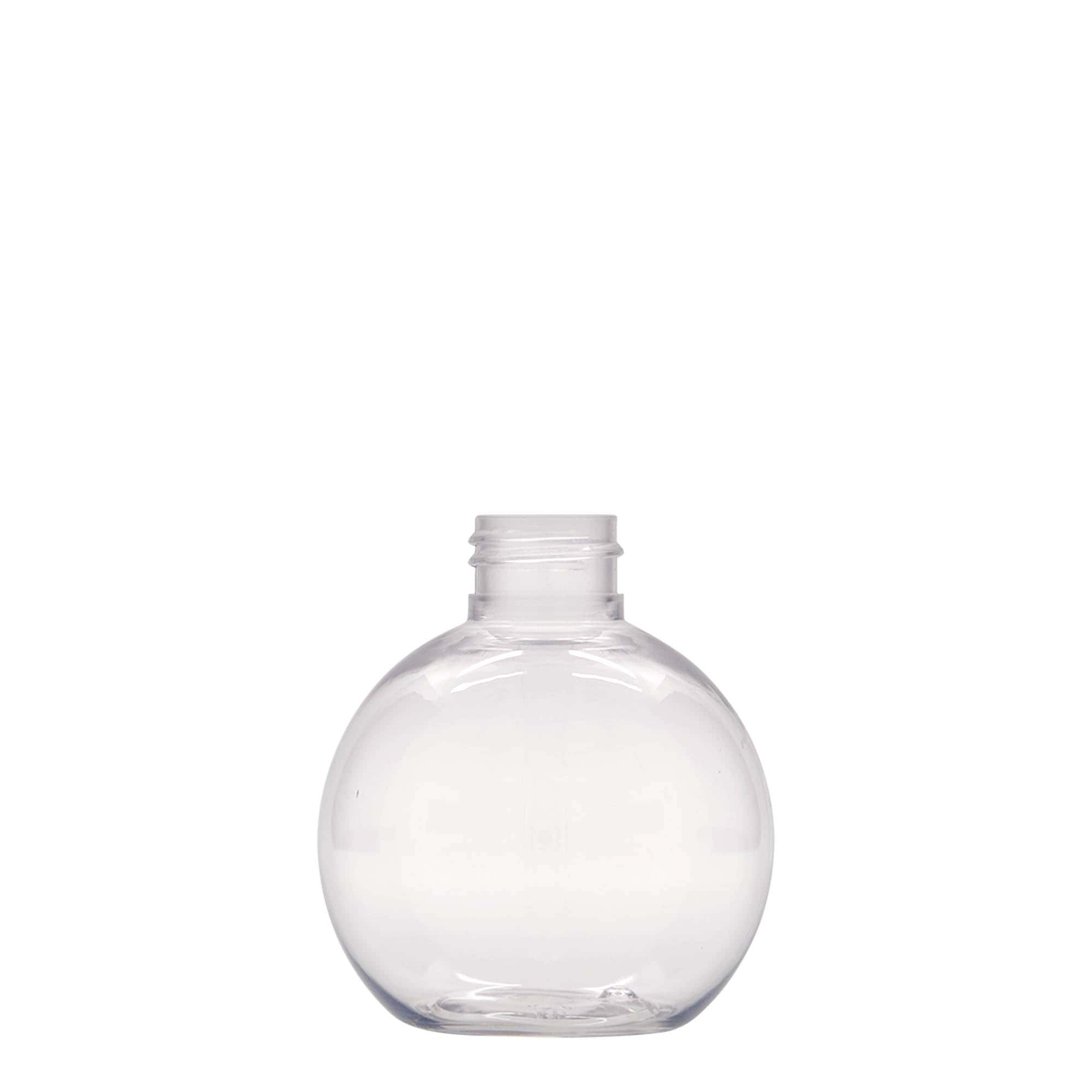 150 ml PET-flaska 'Perry', okrogla, plastika, odprtina: 24/410