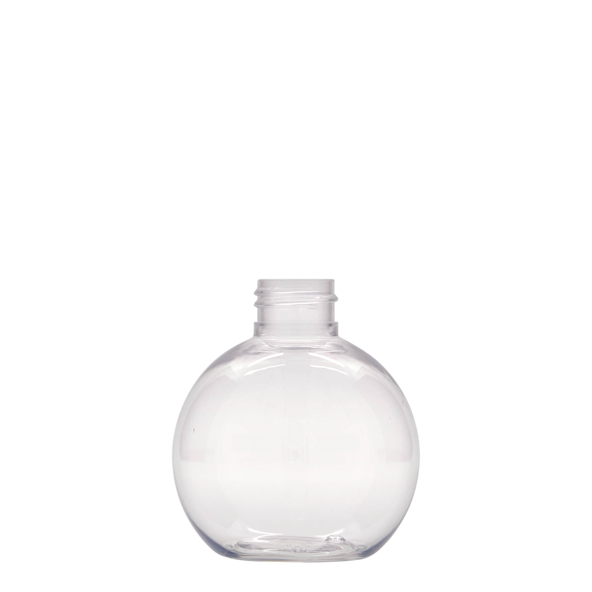 150 ml PET-flaska 'Perry', okrogla, plastika, odprtina: 24/410