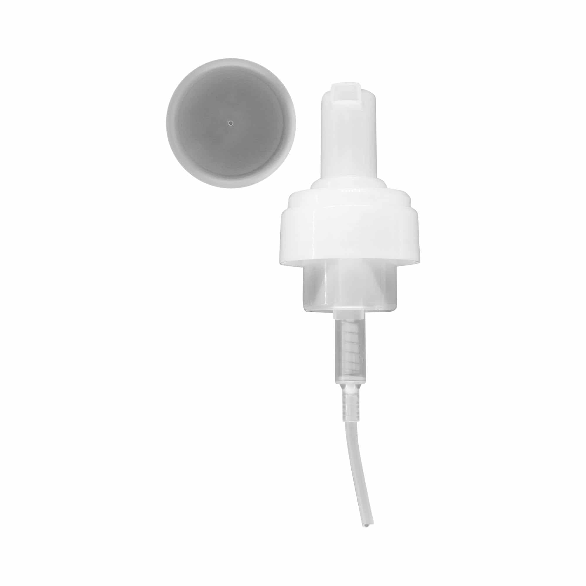 Dozator 100 ml 'Foamer', PP-plastika, bel, za odprtino: navojni zamašek