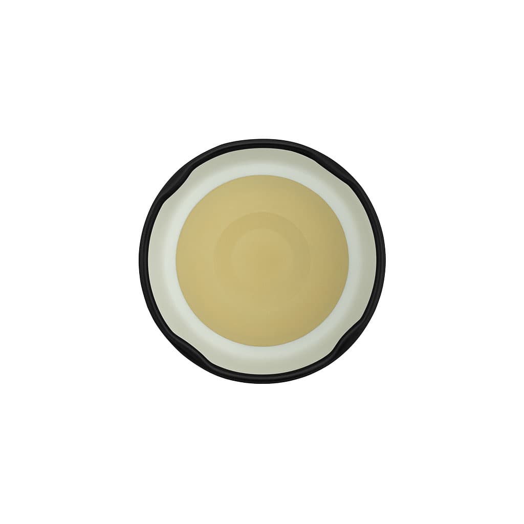 Twist-Off pokrovček, bel pločevina, črn, za odprtino: TO 48