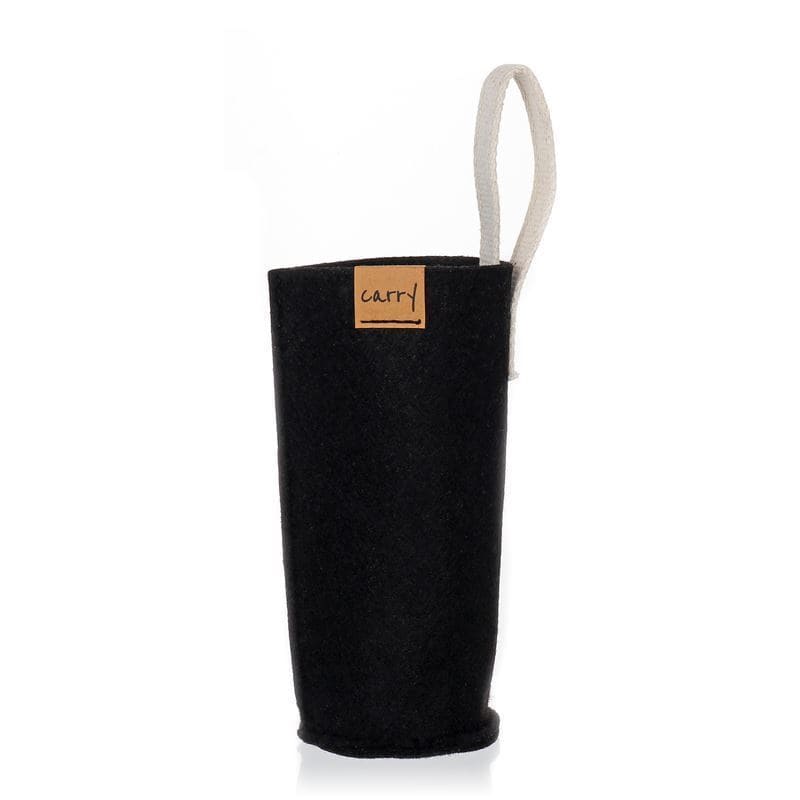CARRY Sleeve, tekstil, črna