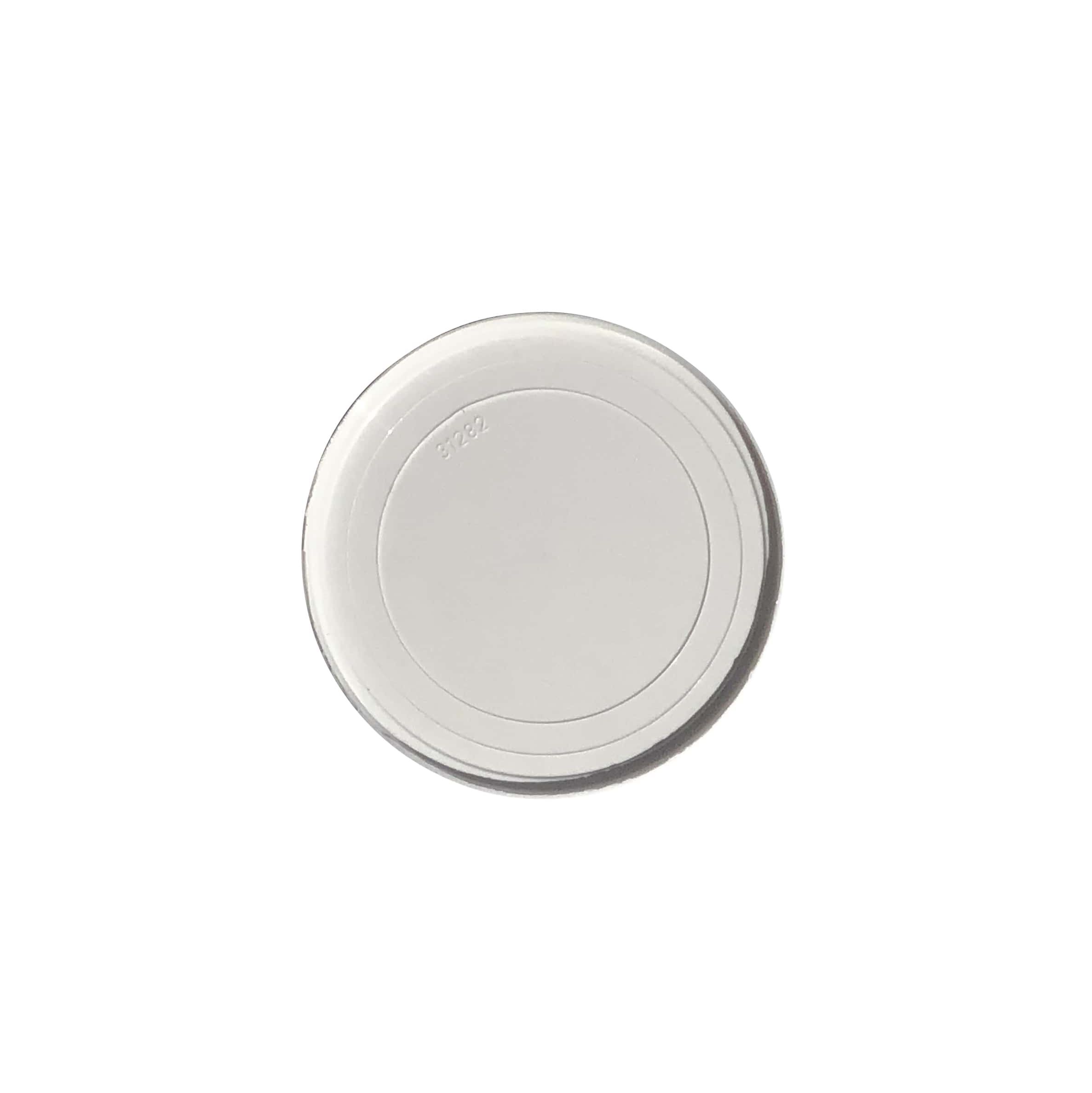 Pokrovček za 50 ml »Bianca«, plastika PP, bela Pokrovček za 50 ml »Bianca«, plastika PP, bela