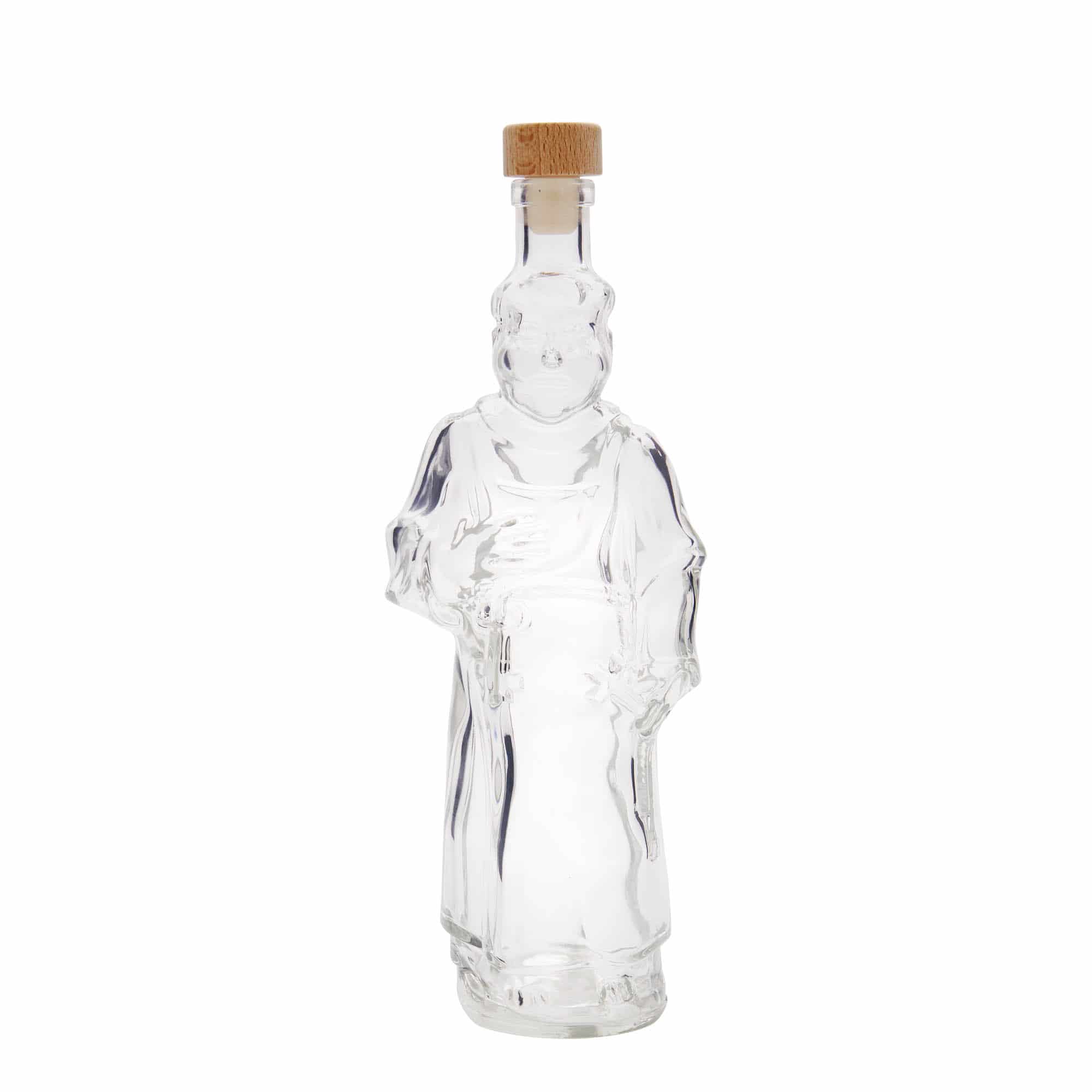 350 ml steklena steklenica »Menih«, ustje: pluta