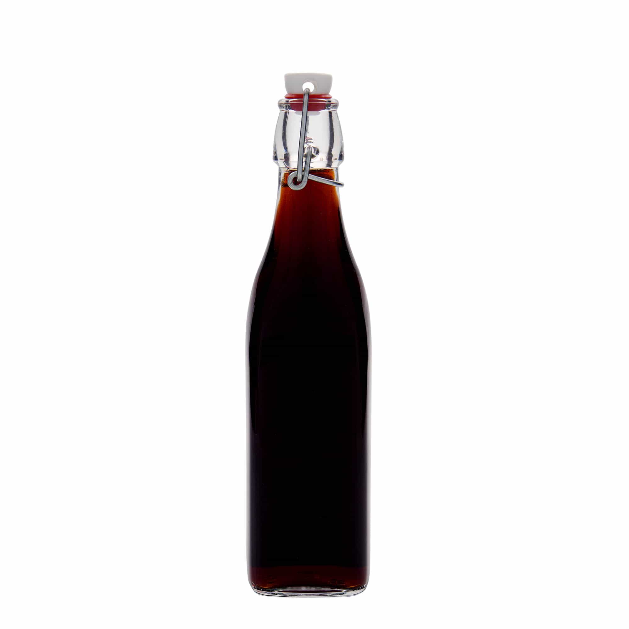 500 ml steklenica 'Swing, kvadratna, odprtina: sponka za zapiranje