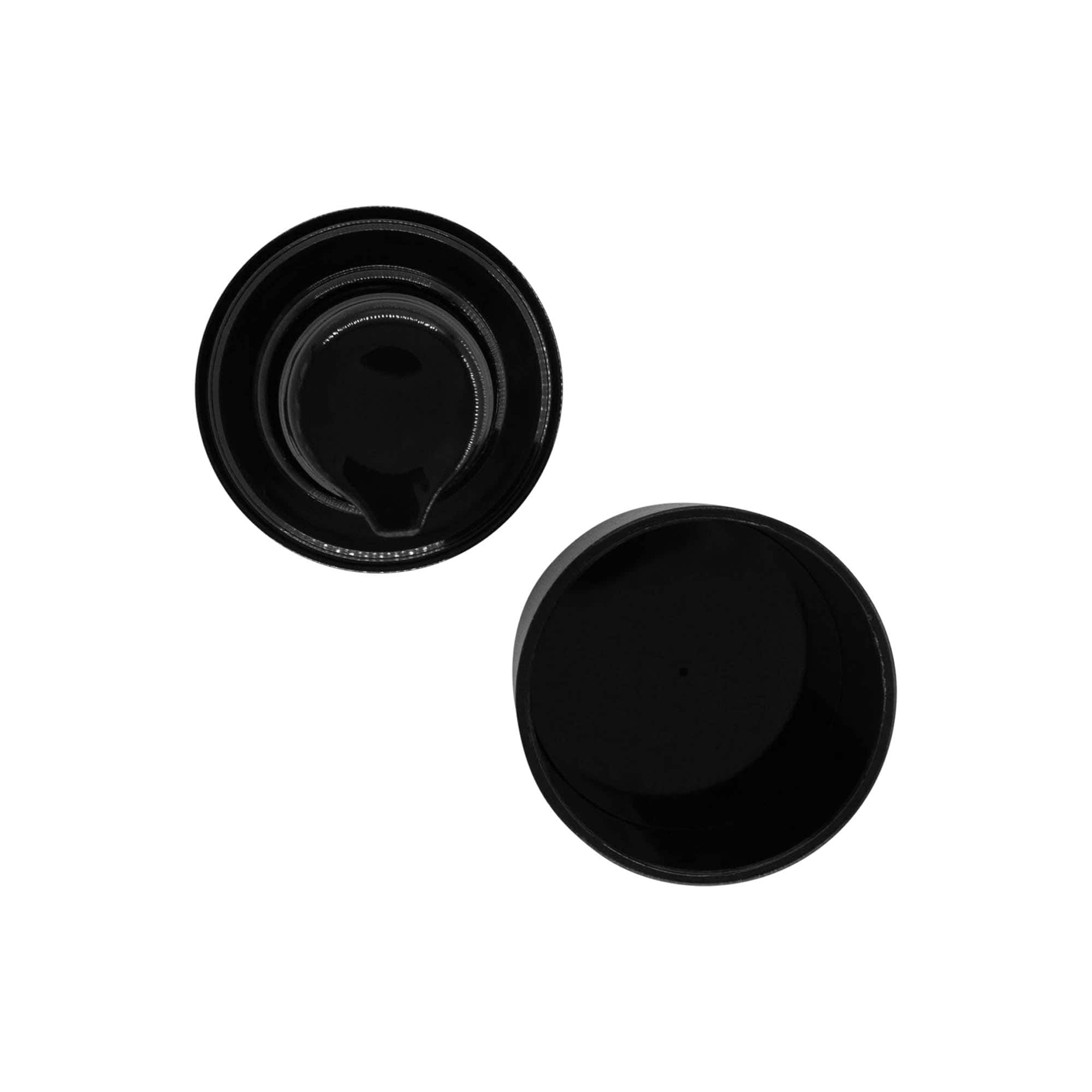 Airless-Dozirna črpalka 'Micro', PP-plastika, črna Airless-Dozirna črpalka 'Micro', PP-plastika, črna