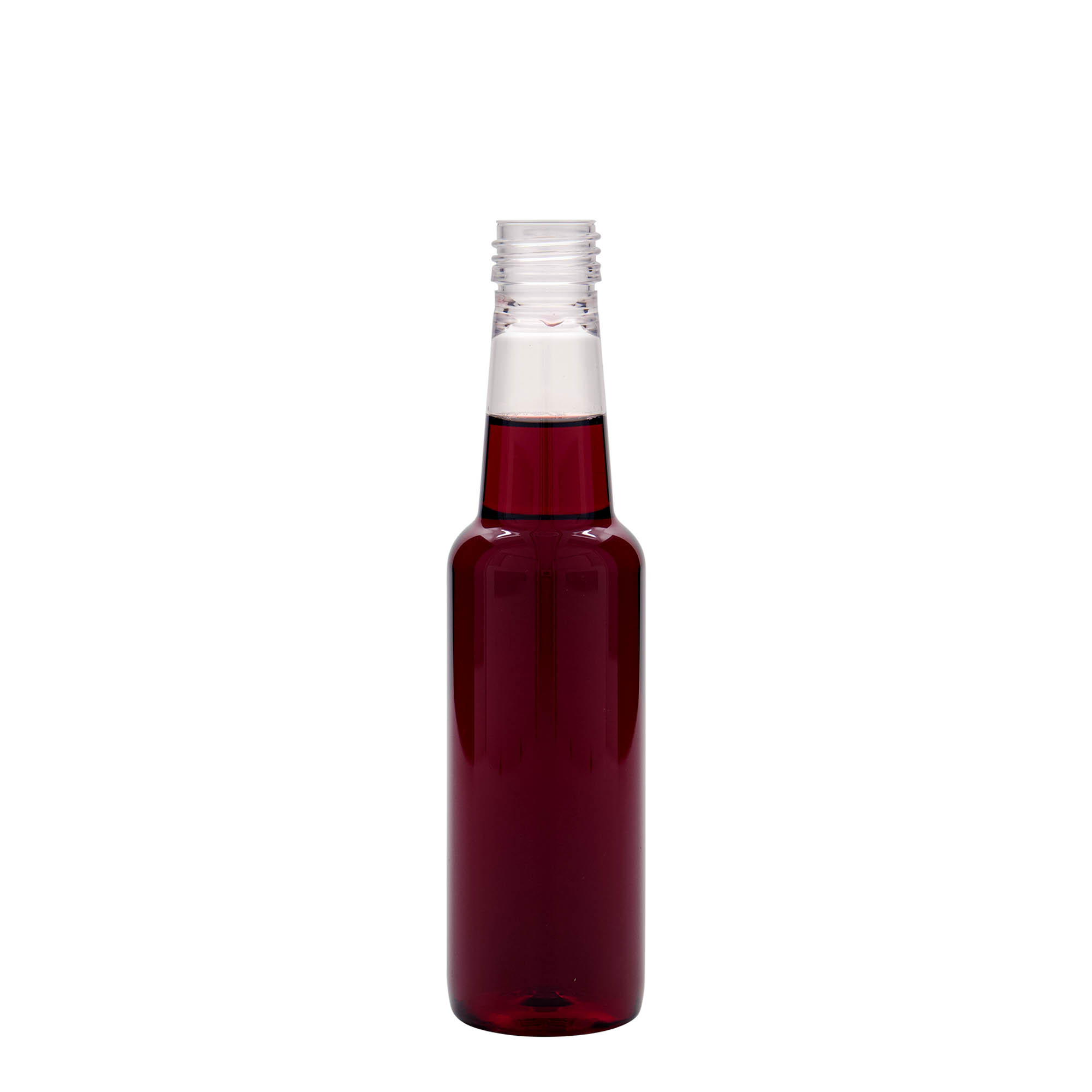 250 ml PET steklenica 'vino', plastika, odprtina: PP 28